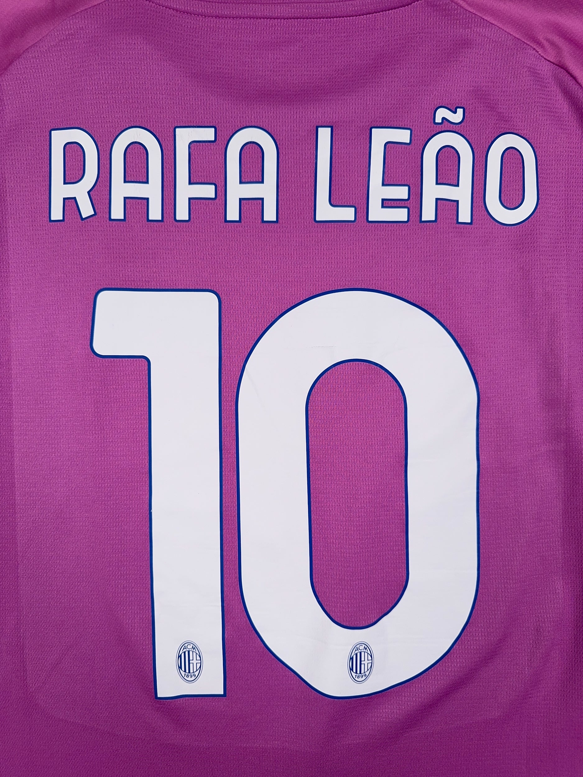 AC Milan 2023/24 Rafael Leao #10 Longsleeve Third Shirt - XXL