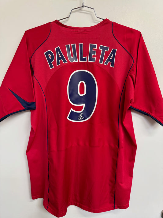 PSG 2004 Pauleta #9 Away Shirt - L