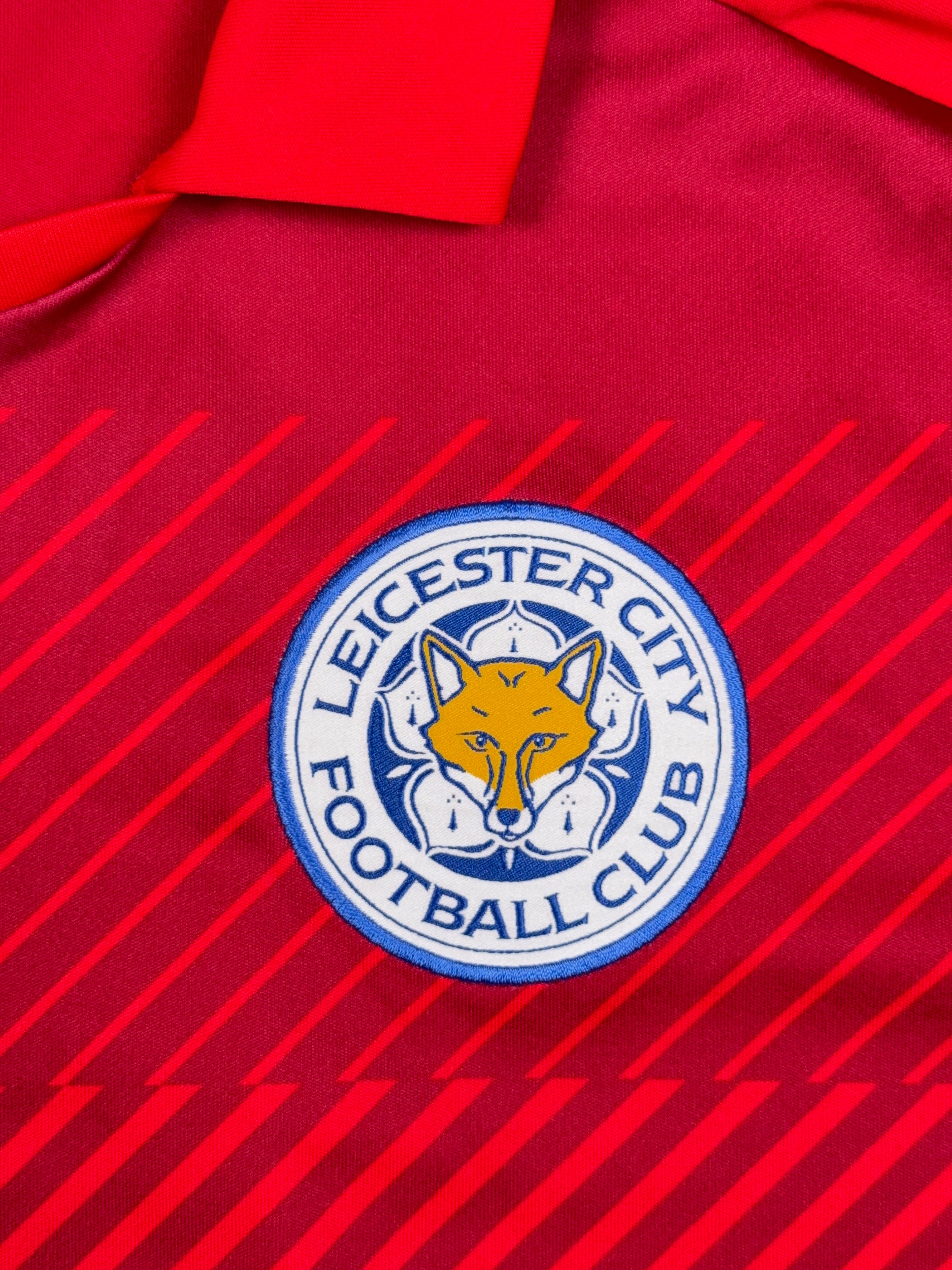 Leicester 2016/17 Jamie Vardy #9 Away Shirt - L
