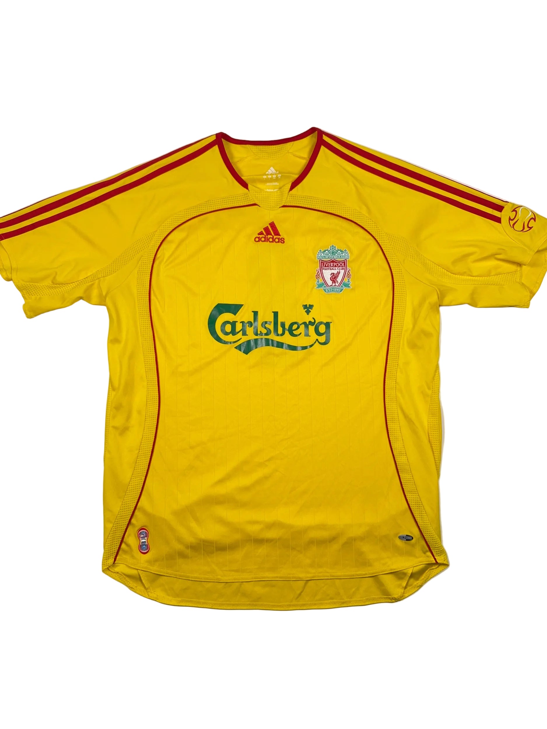 Liverpool 2006/07 Steven Gerrard #8 Away Shirt - L