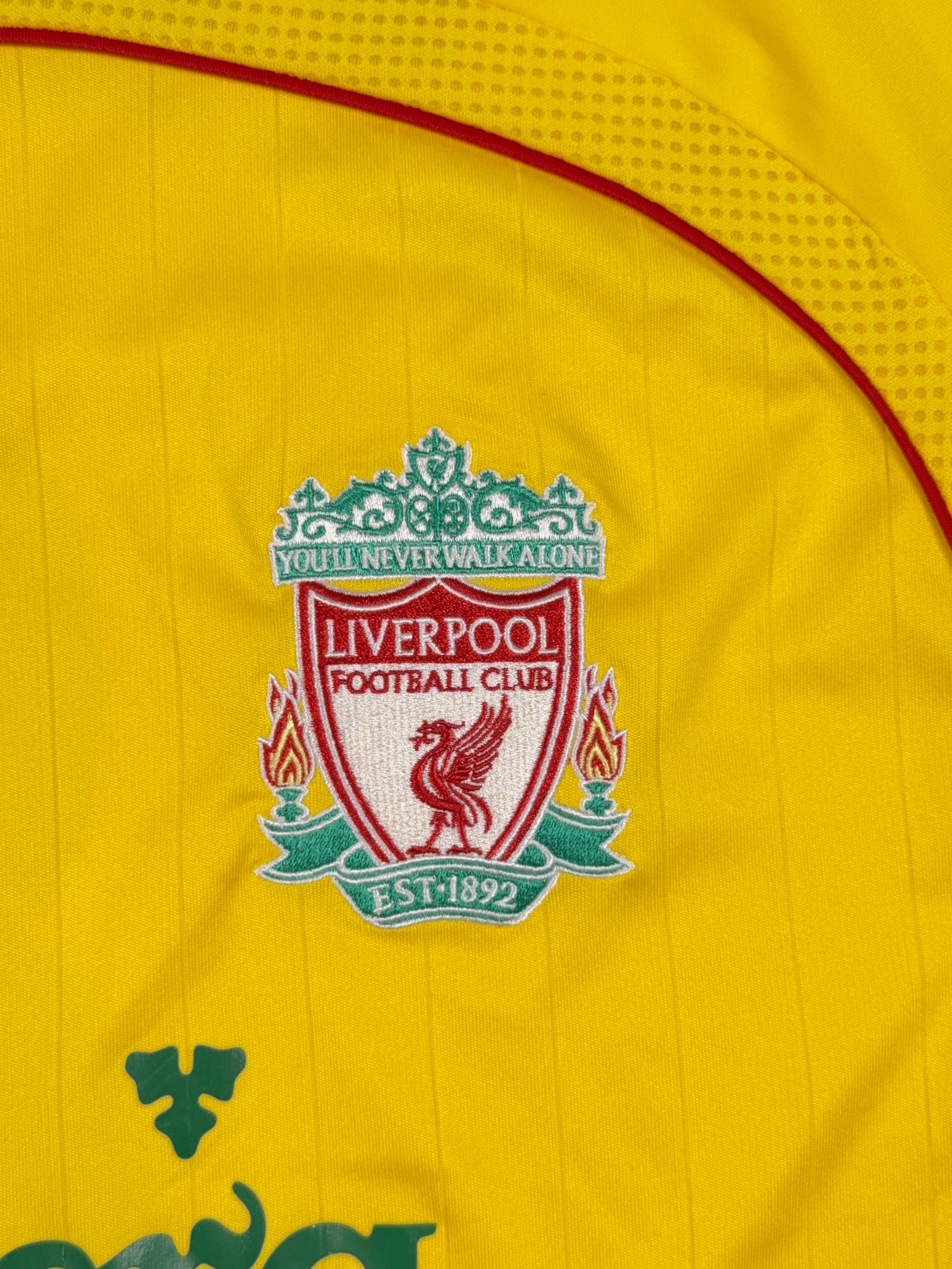 Liverpool 2006/07 Steven Gerrard #8 Away Shirt - L
