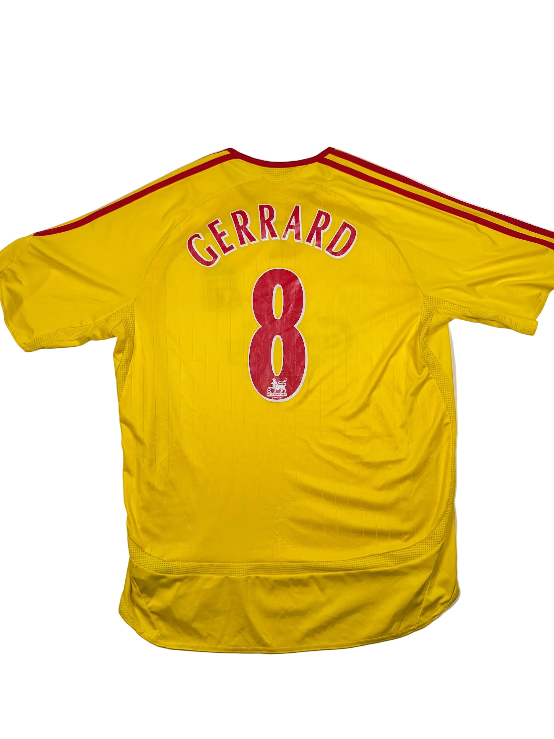 Liverpool 2006/07 Steven Gerrard #8 Away Shirt - L
