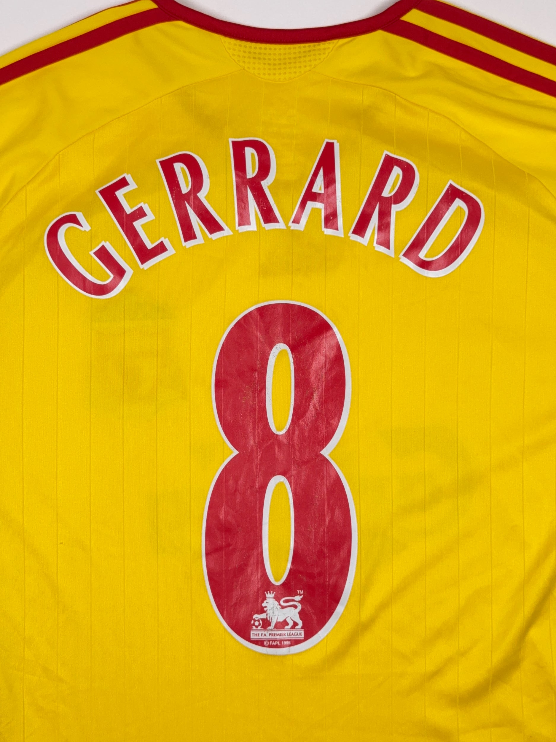 Liverpool 2006/07 Steven Gerrard #8 Away Shirt - L