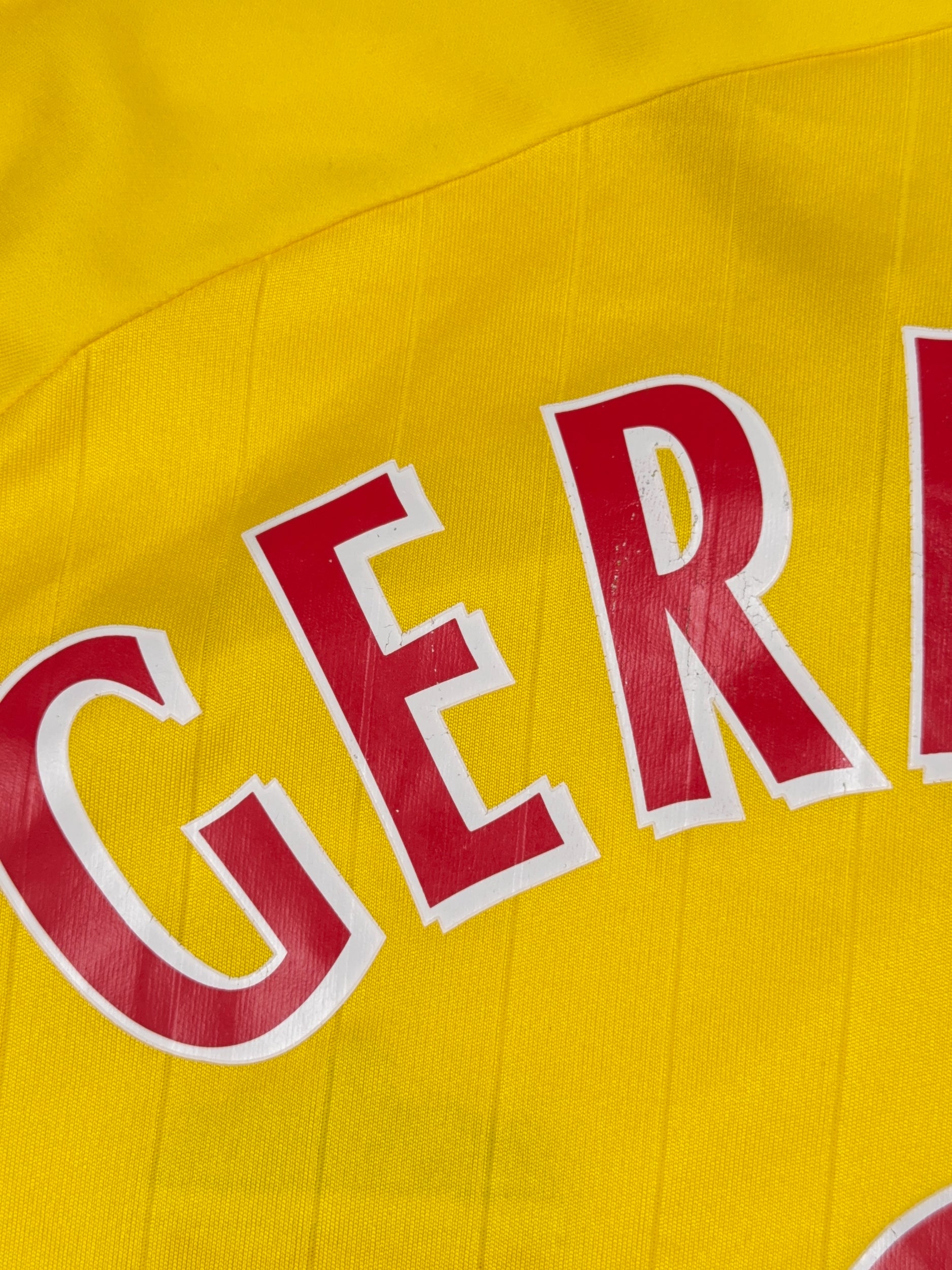 Liverpool 2006/07 Steven Gerrard #8 Away Shirt - L