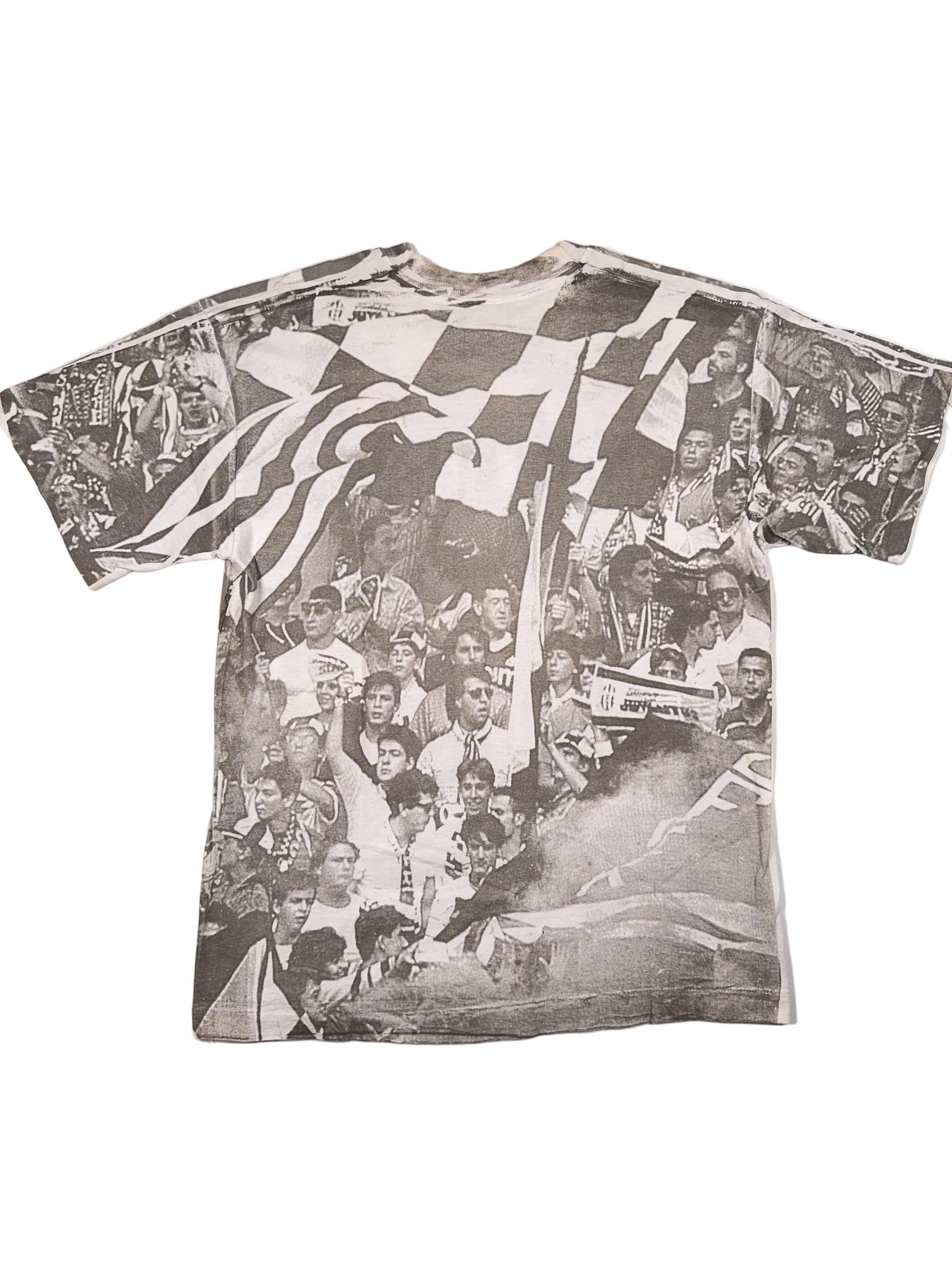 Juventus 1995 Italian Champions AOP Tee Single Stitch - L
