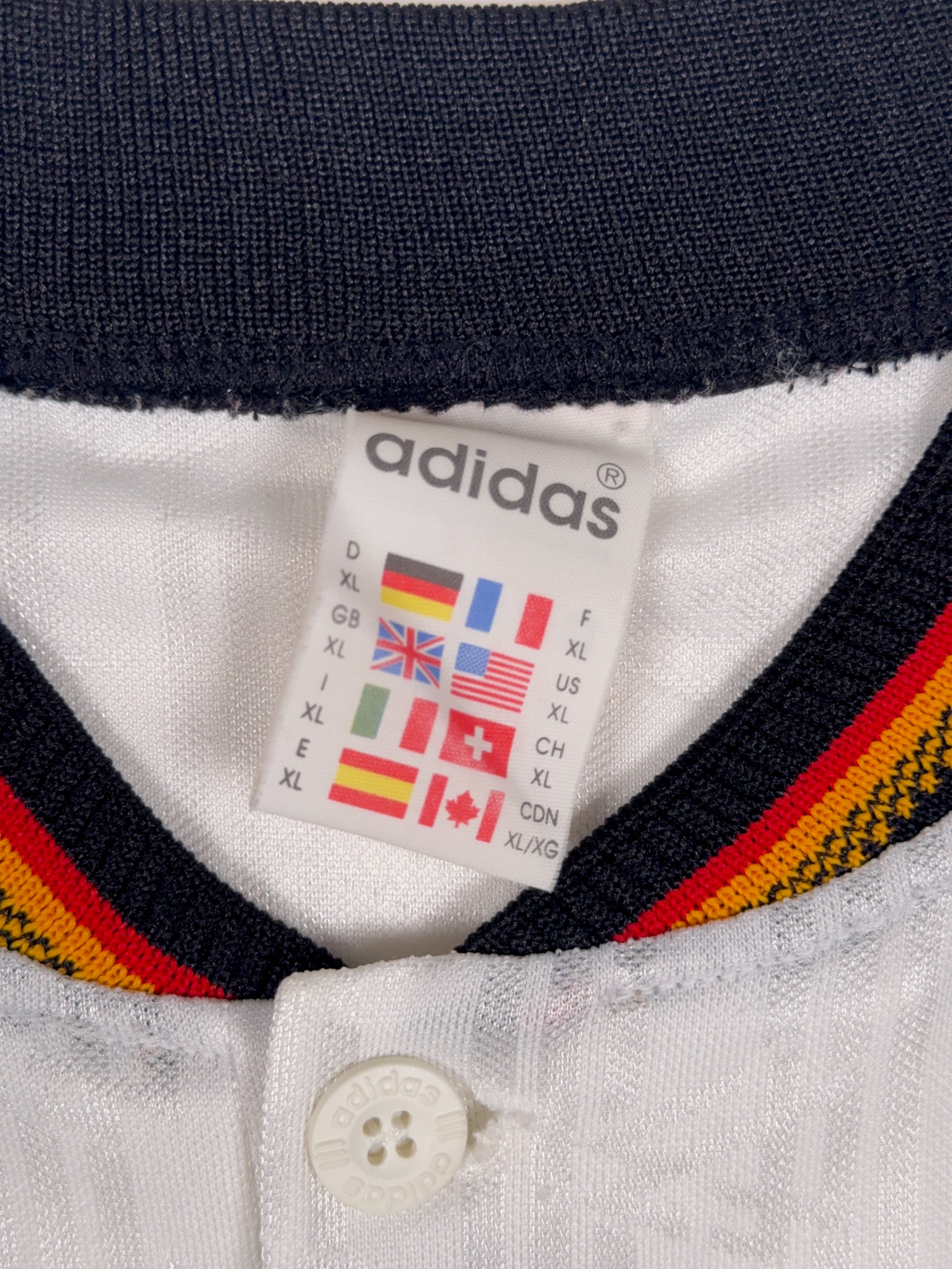 Germany 1996/98 Home Shirt - XL