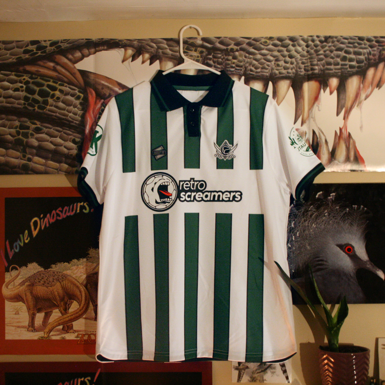 Columbus Astray x Retro Screamers 2025 Home Shirt