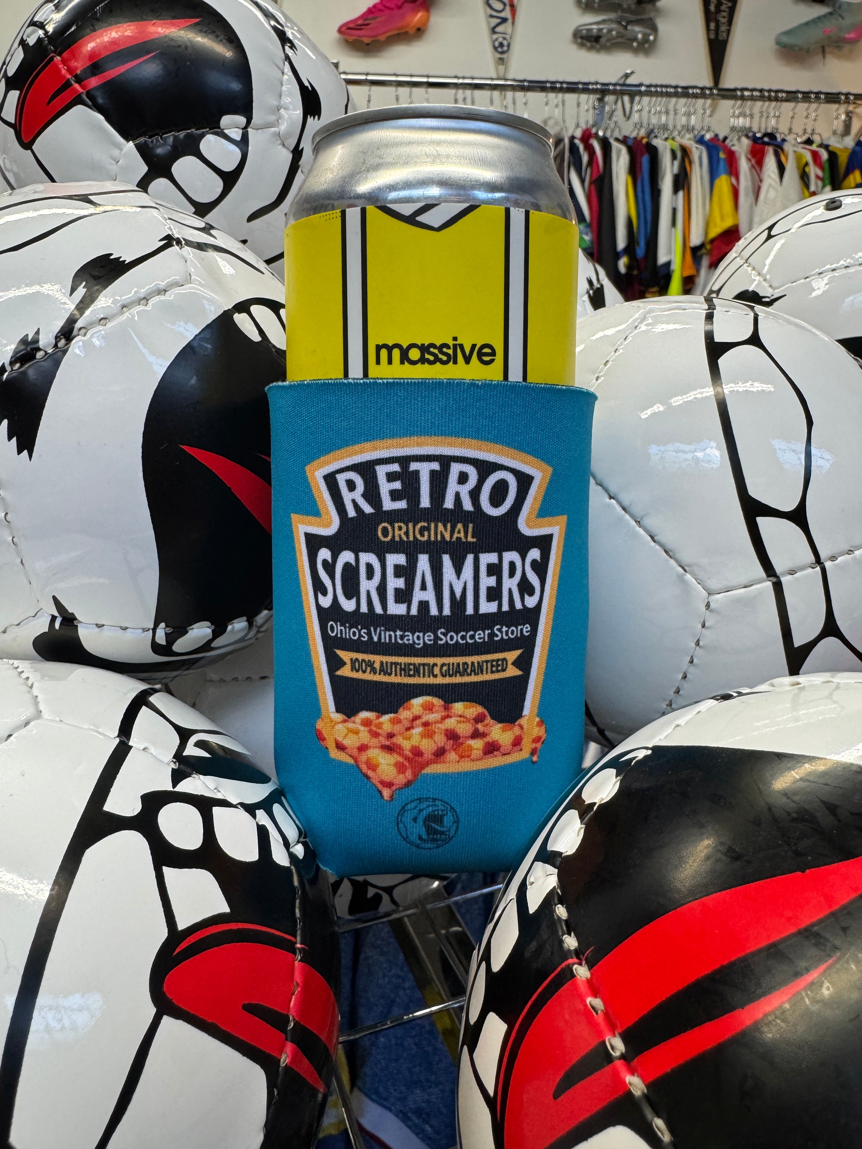 Retro Beanz Can Sleeve - Retro Screamers