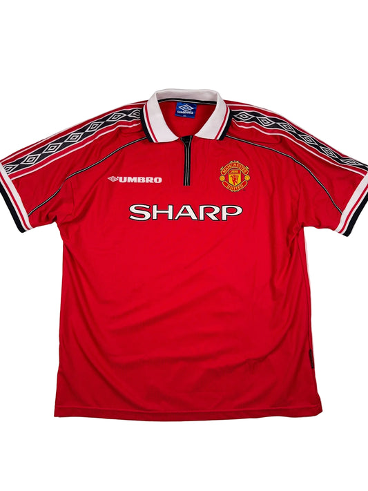 Manchester United 1998/00 Home Shirt - XXL
