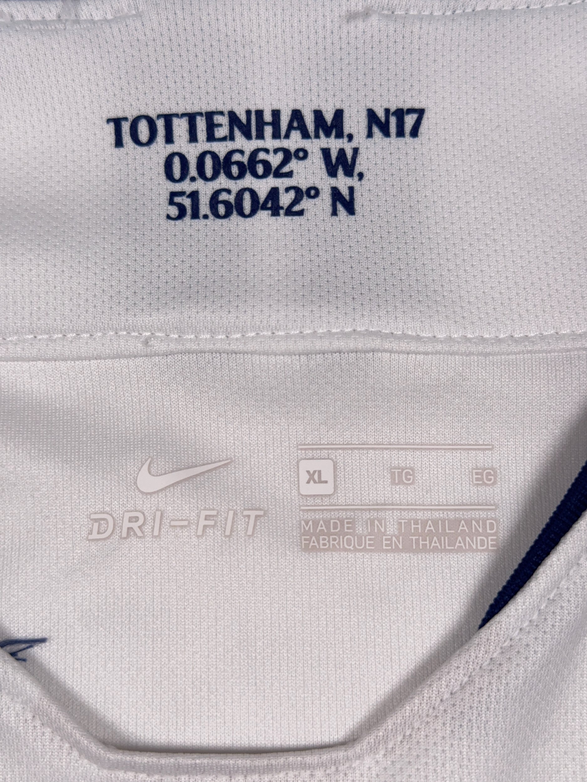 Tottenham Hotspur 2018/19 Home Shirt - XL