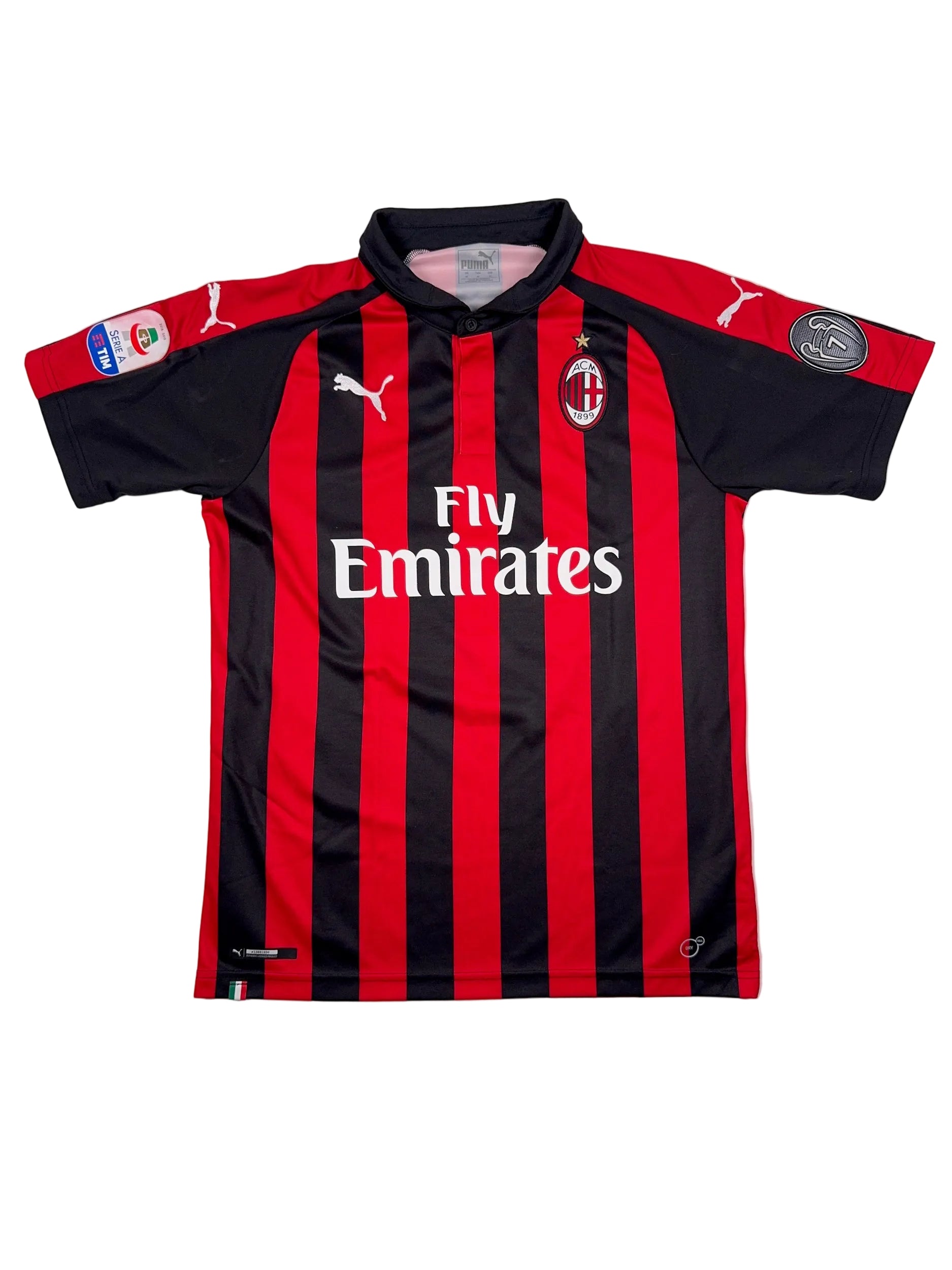 AC Milan 2018/19 Riccardo Montolivo #18 Home Shirt - M