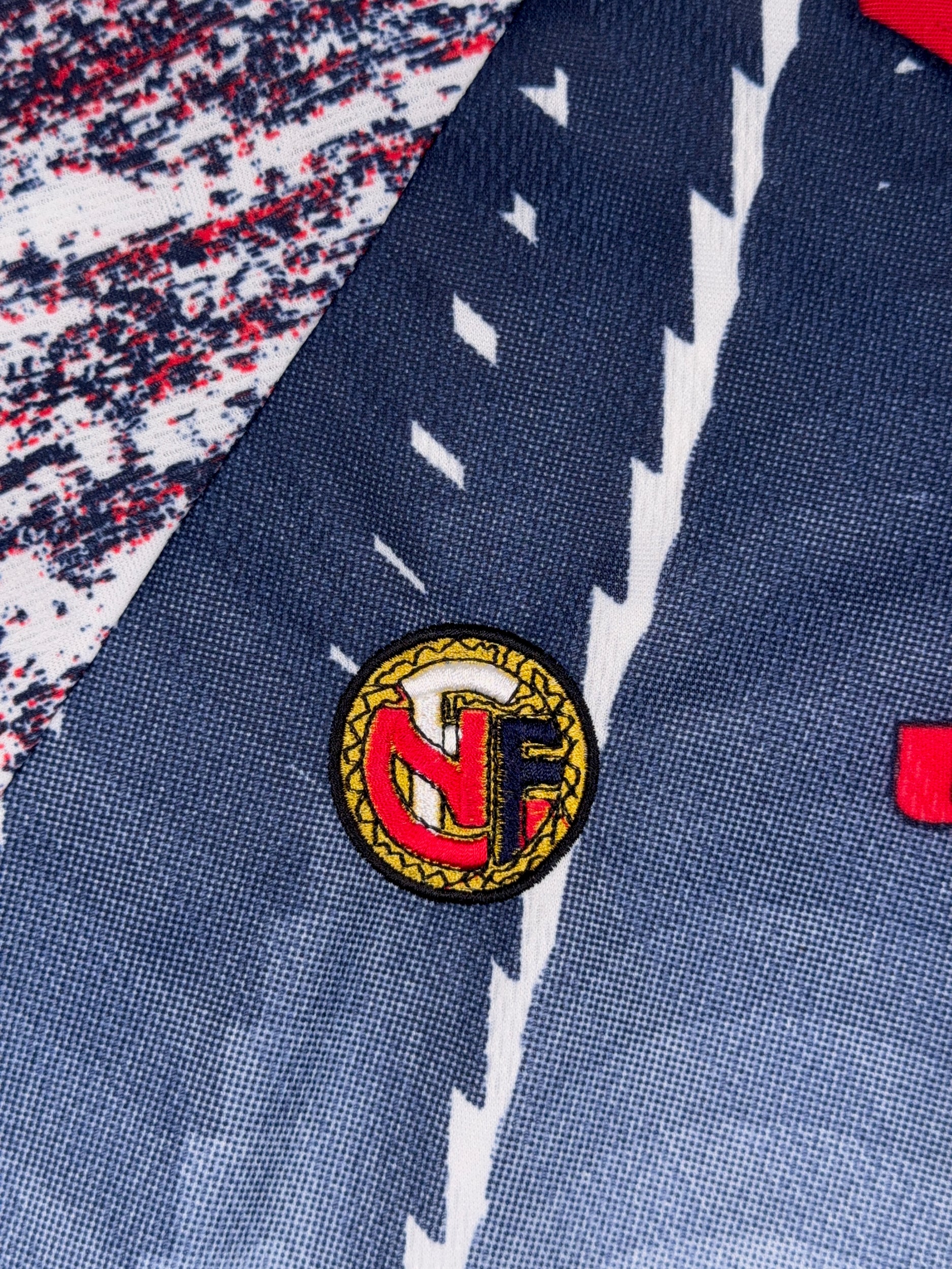 Norway 1997/98 Ole Gunnar Solskjær #9 Away Shirt - L