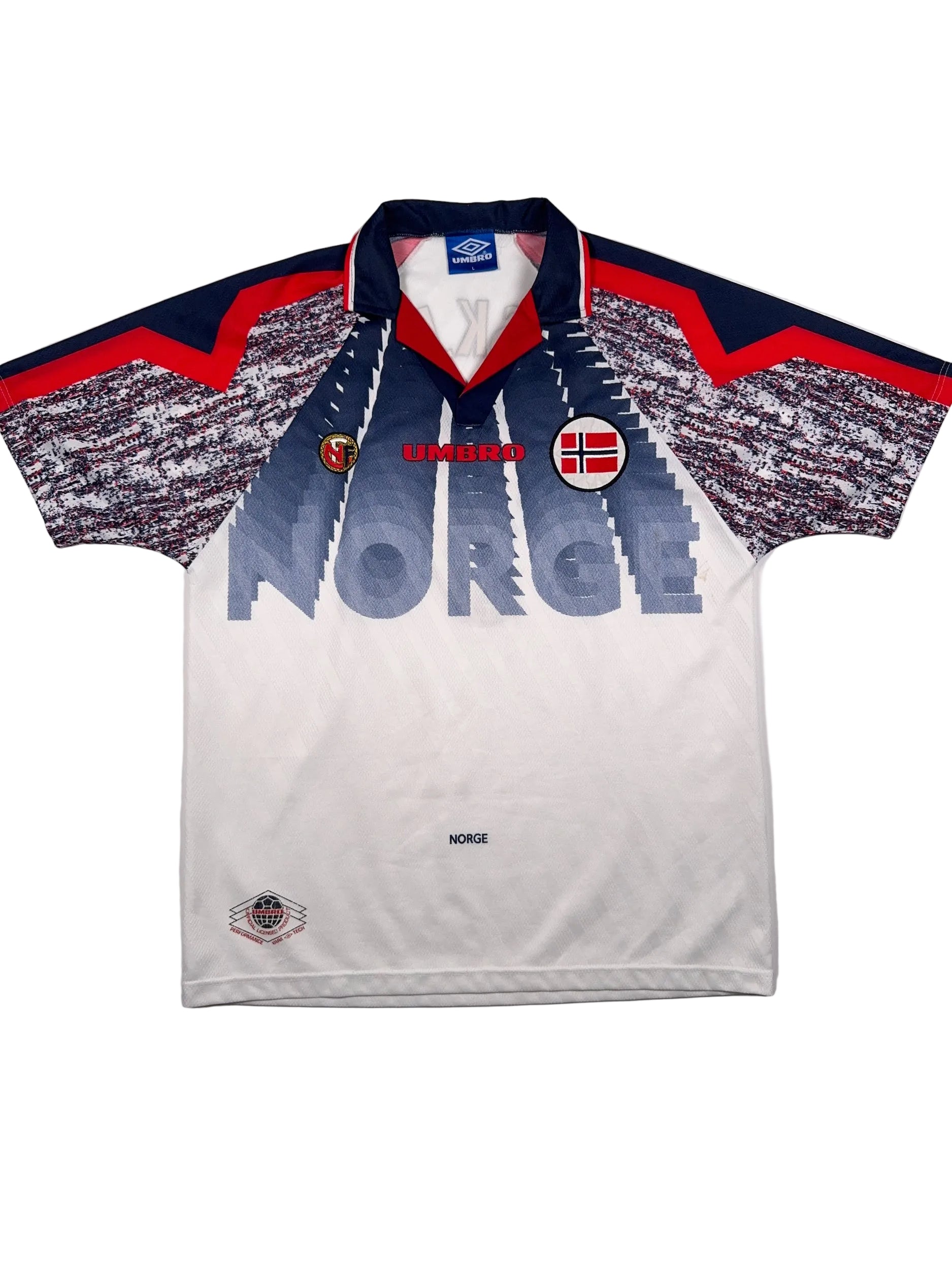 Norway 1997/98 Ole Gunnar Solskjær #9 Away Shirt - L