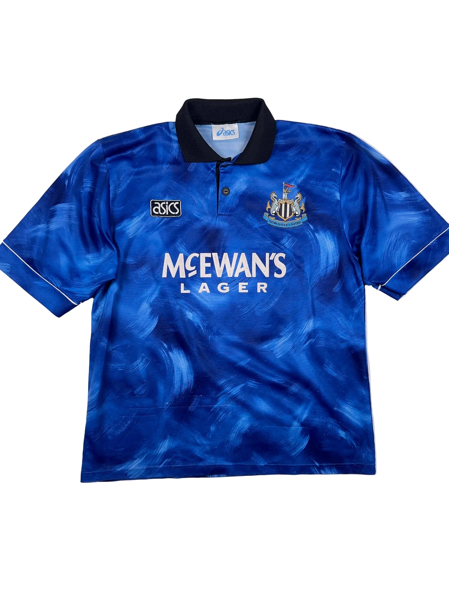 Newcastle United 1993/95 Andy Cole #9 Away Shirt - L