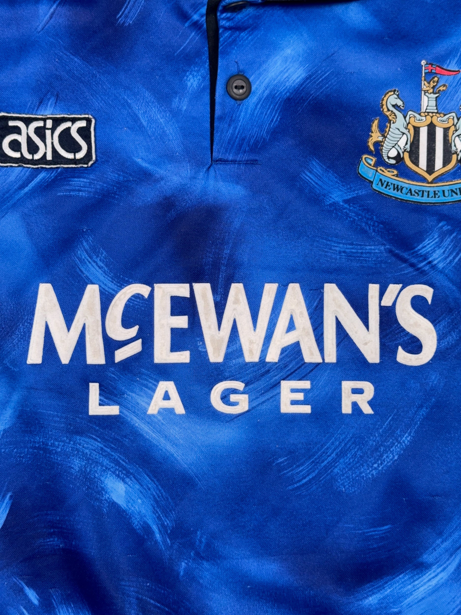 Newcastle United 1993/95 Andy Cole #9 Away Shirt - L