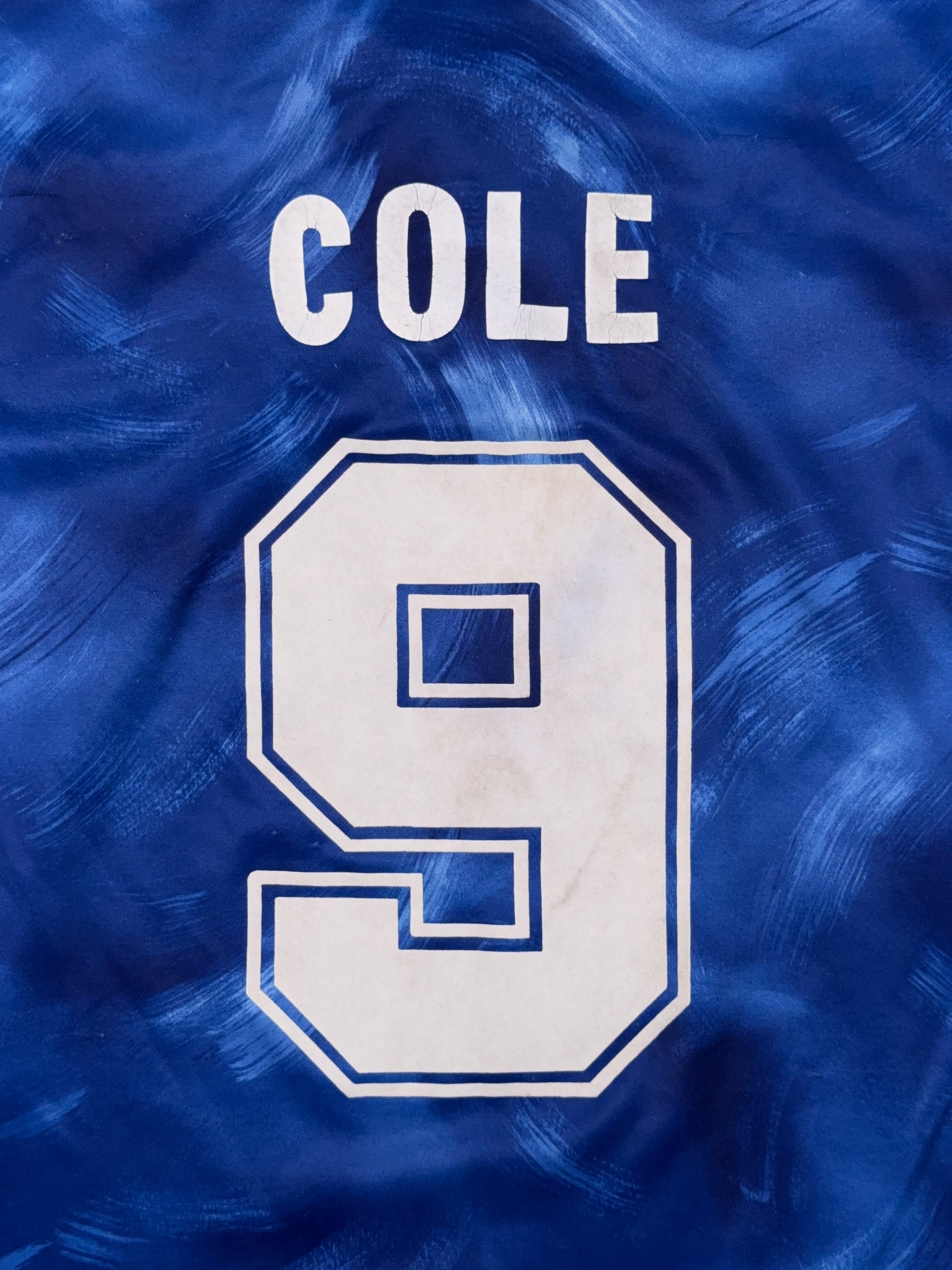 Newcastle United 1993/95 Andy Cole #9 Away Shirt - L
