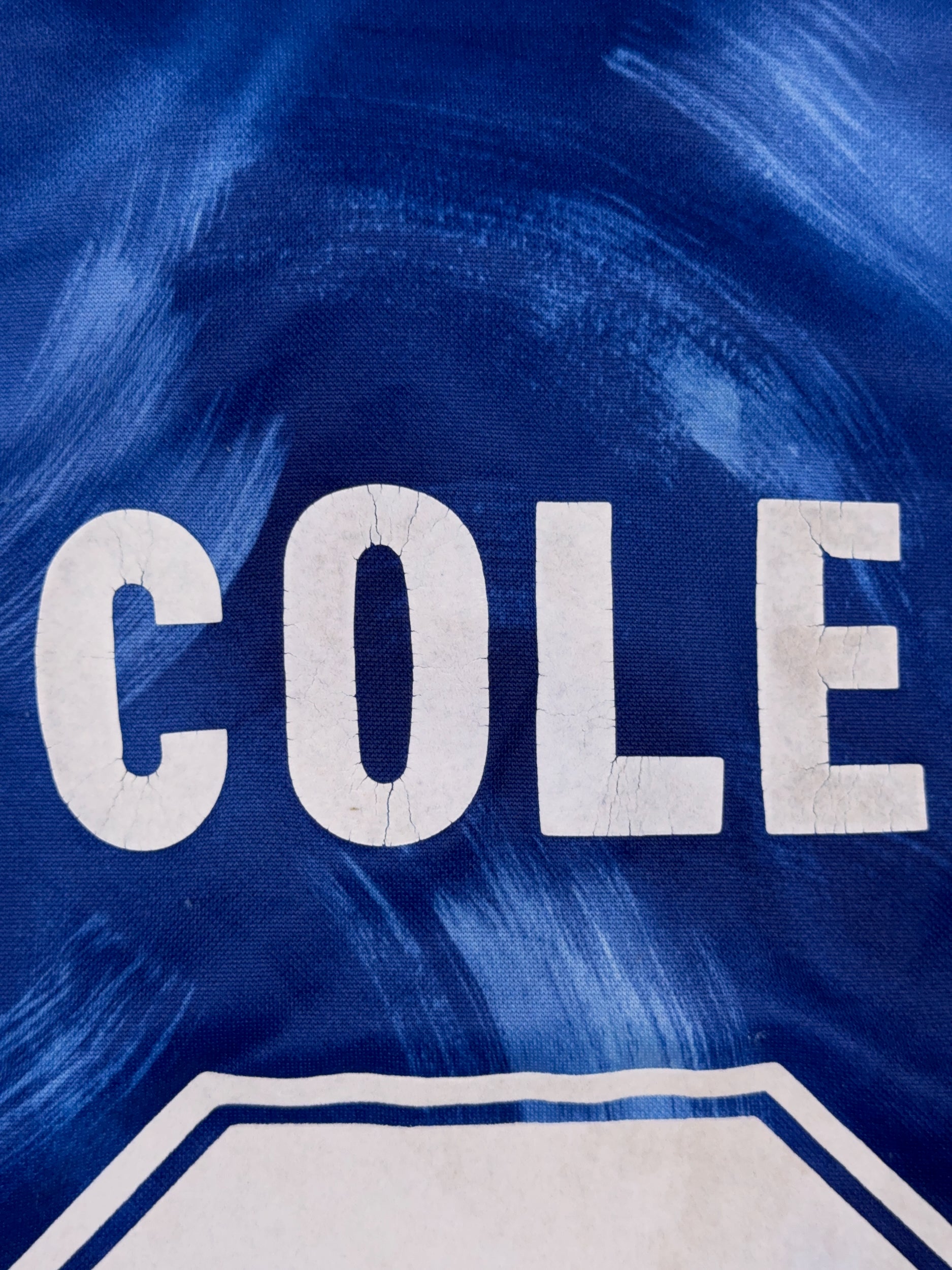 Newcastle United 1993/95 Andy Cole #9 Away Shirt - L