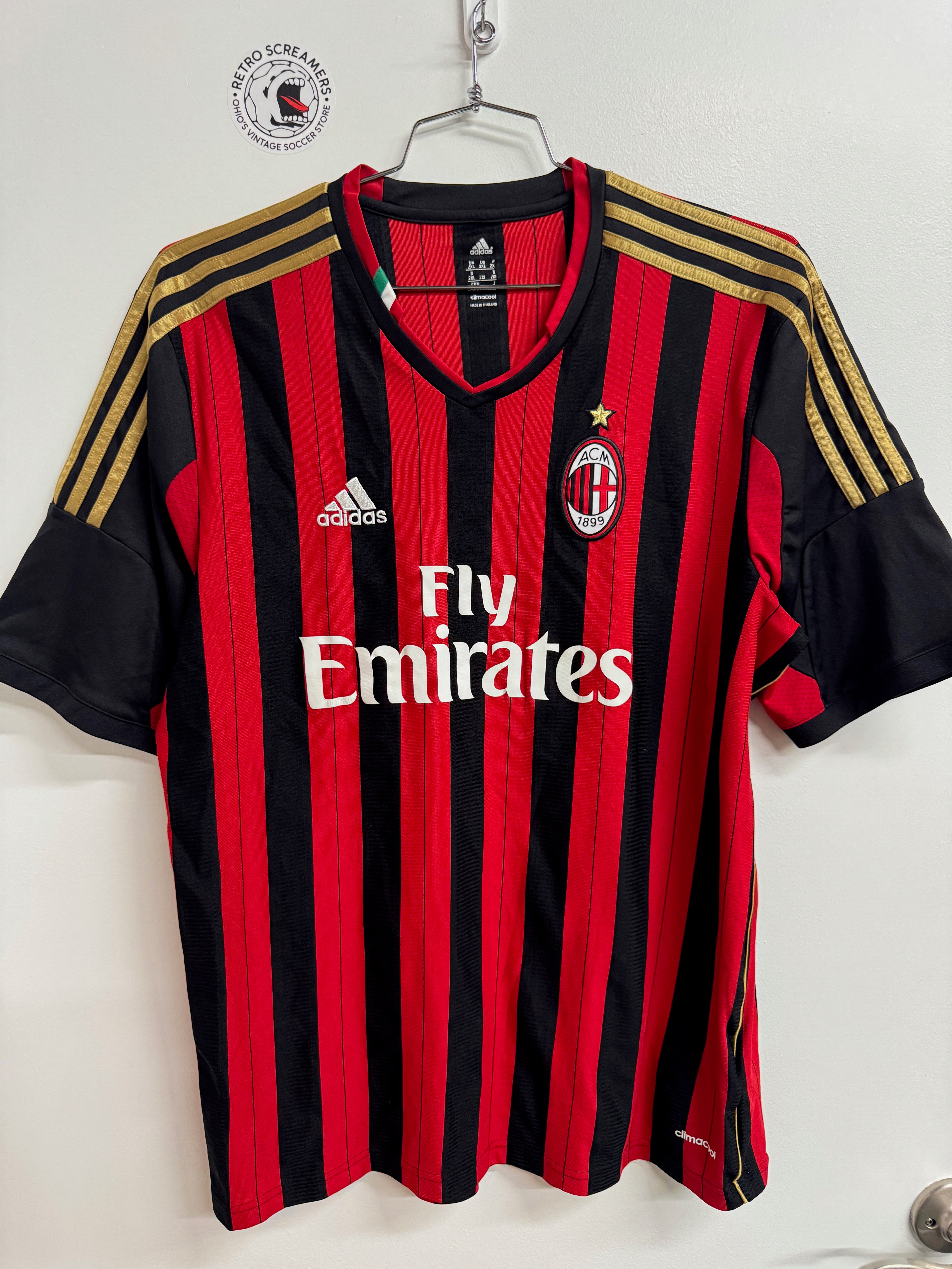 AC Milan 2013 Home Shirt - XXL