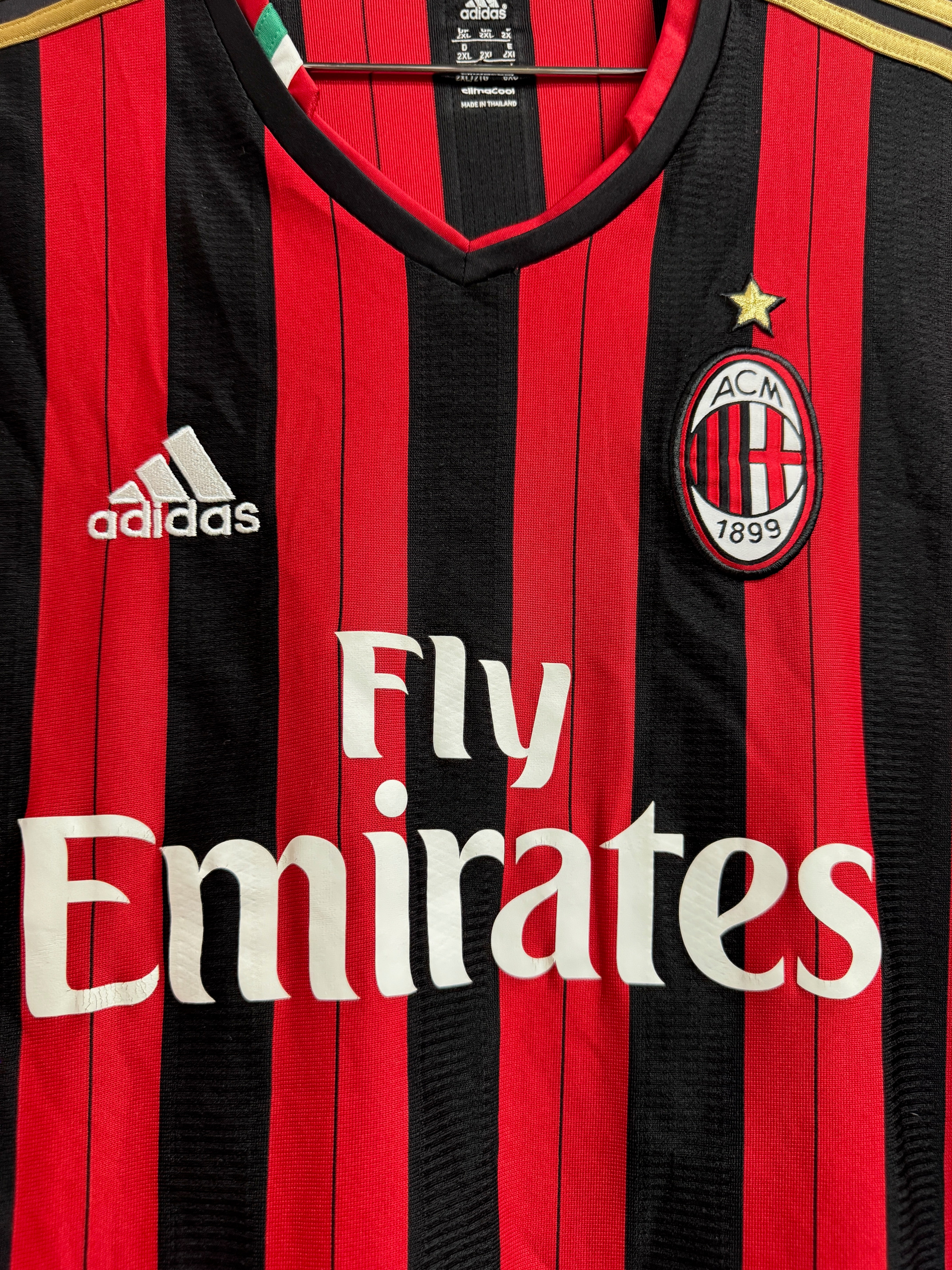 AC Milan 2013 Home Shirt - XXL