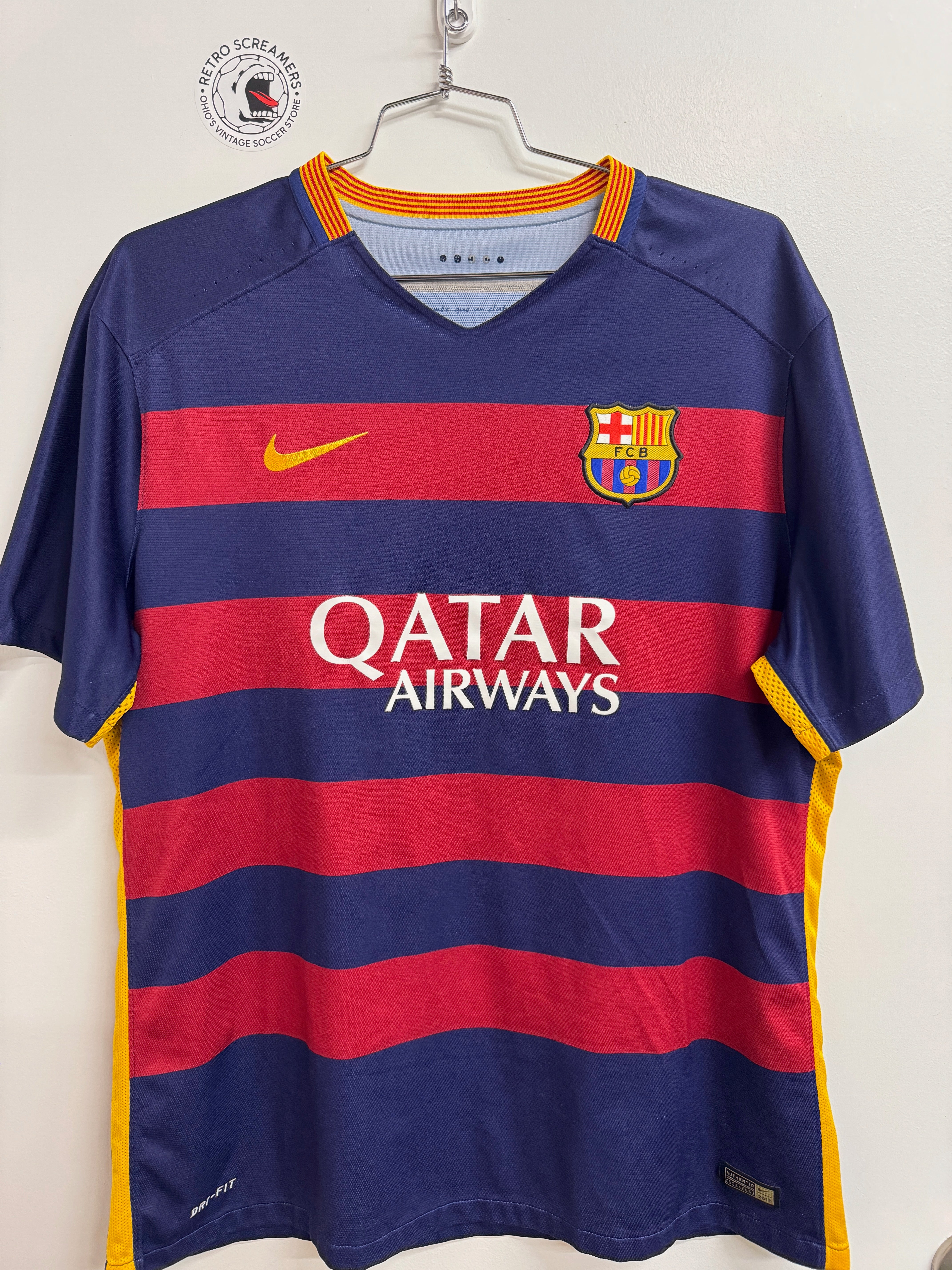 Barcelona 2015 Home Shirt Dri-Fit ADV - XXL