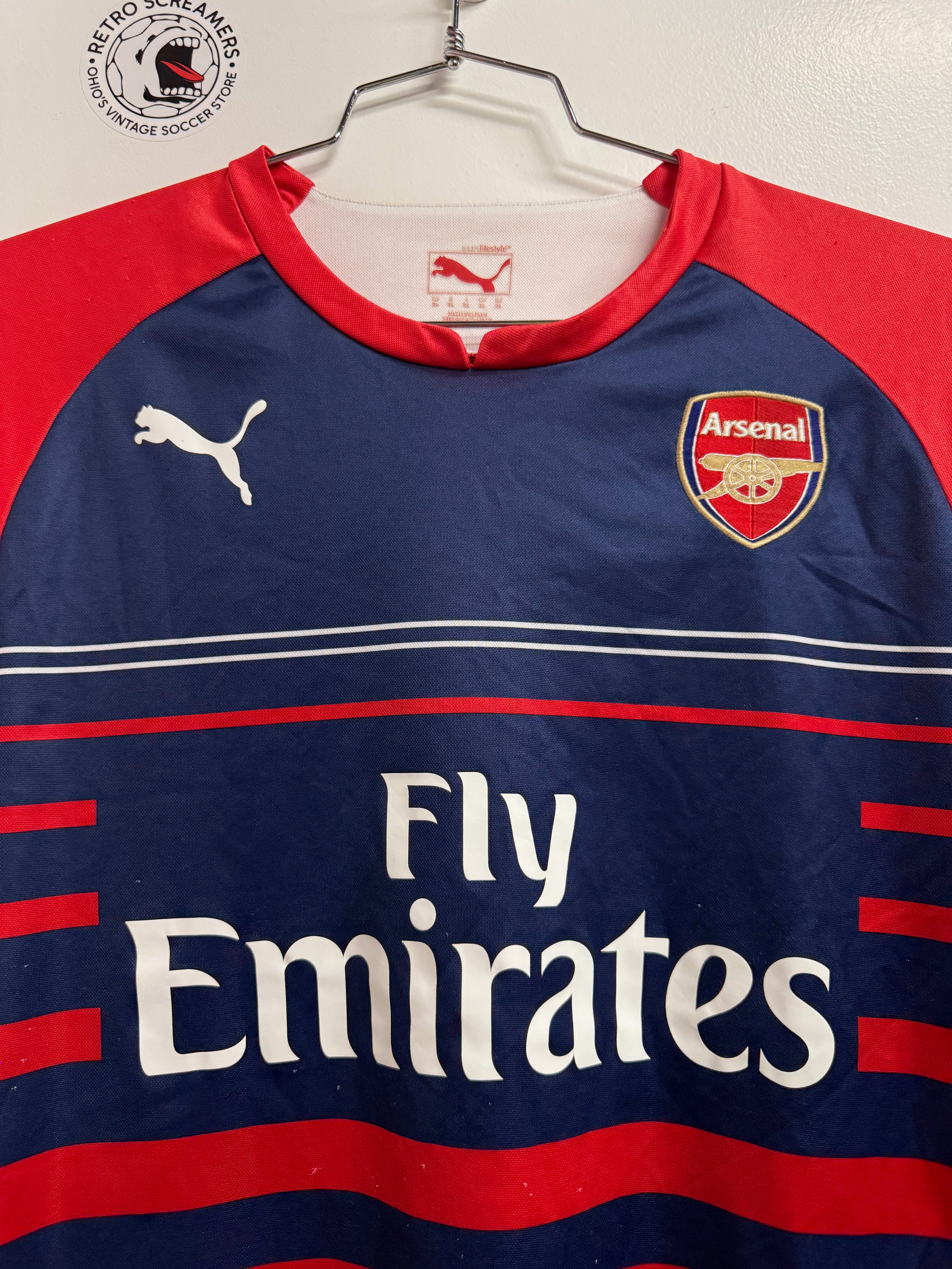 Arsenal 2014/15 Training Shirt | Retro Screamers