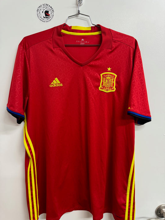 Spain 2016/17 Home Shirt | Retro Screamers