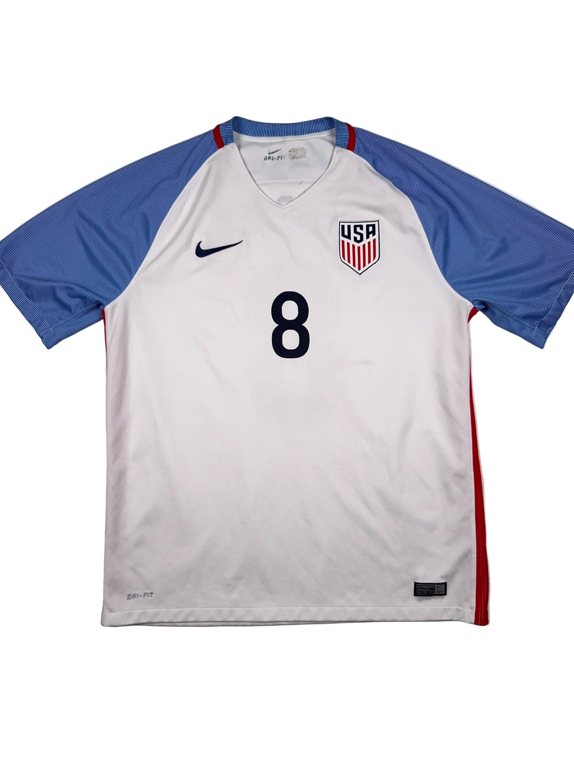 USA 2016/17 Clint Dempsey #8 Home Shirt - XL