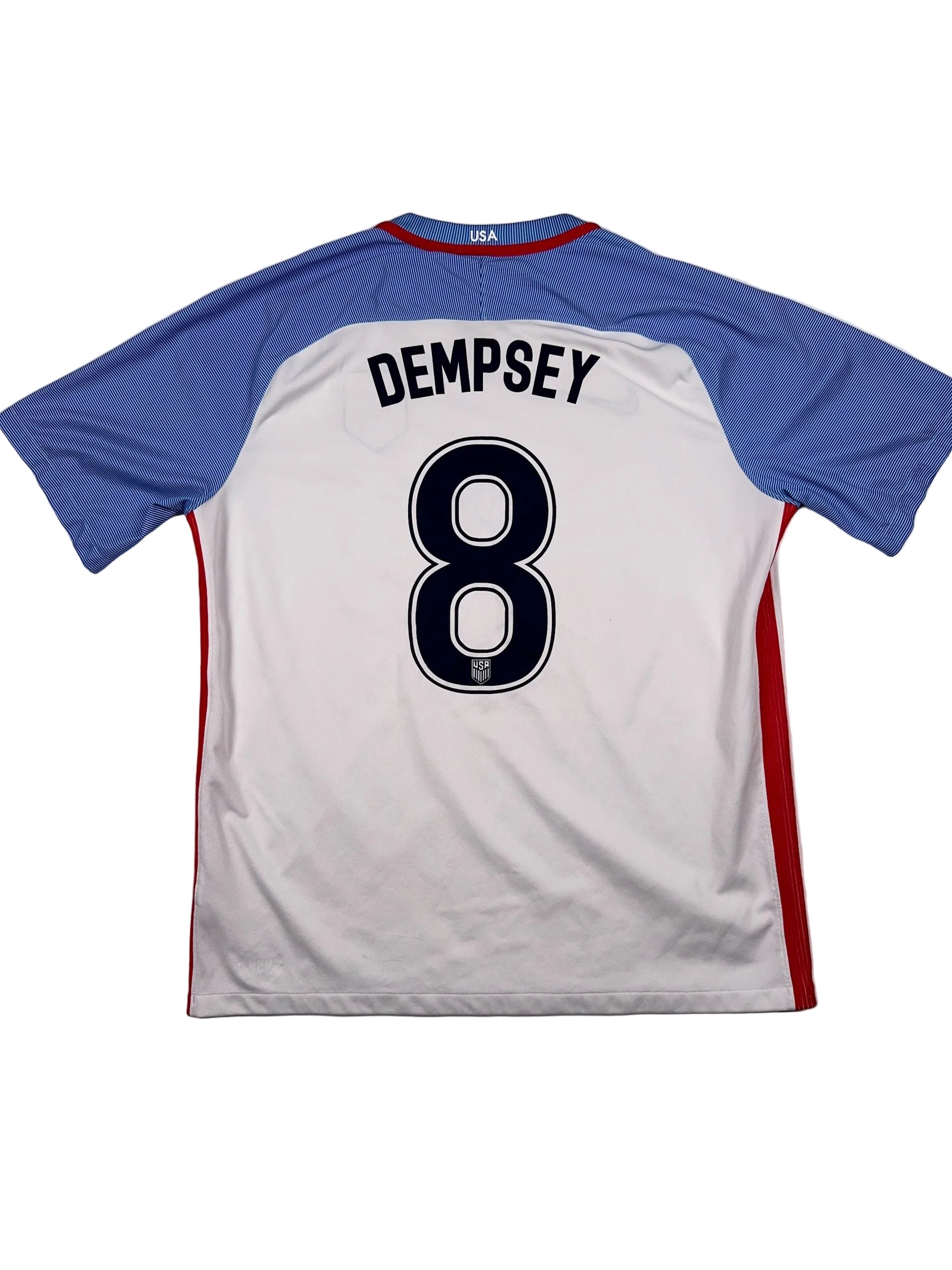 USA 2016/17 Clint Dempsey #8 Home Shirt - XL