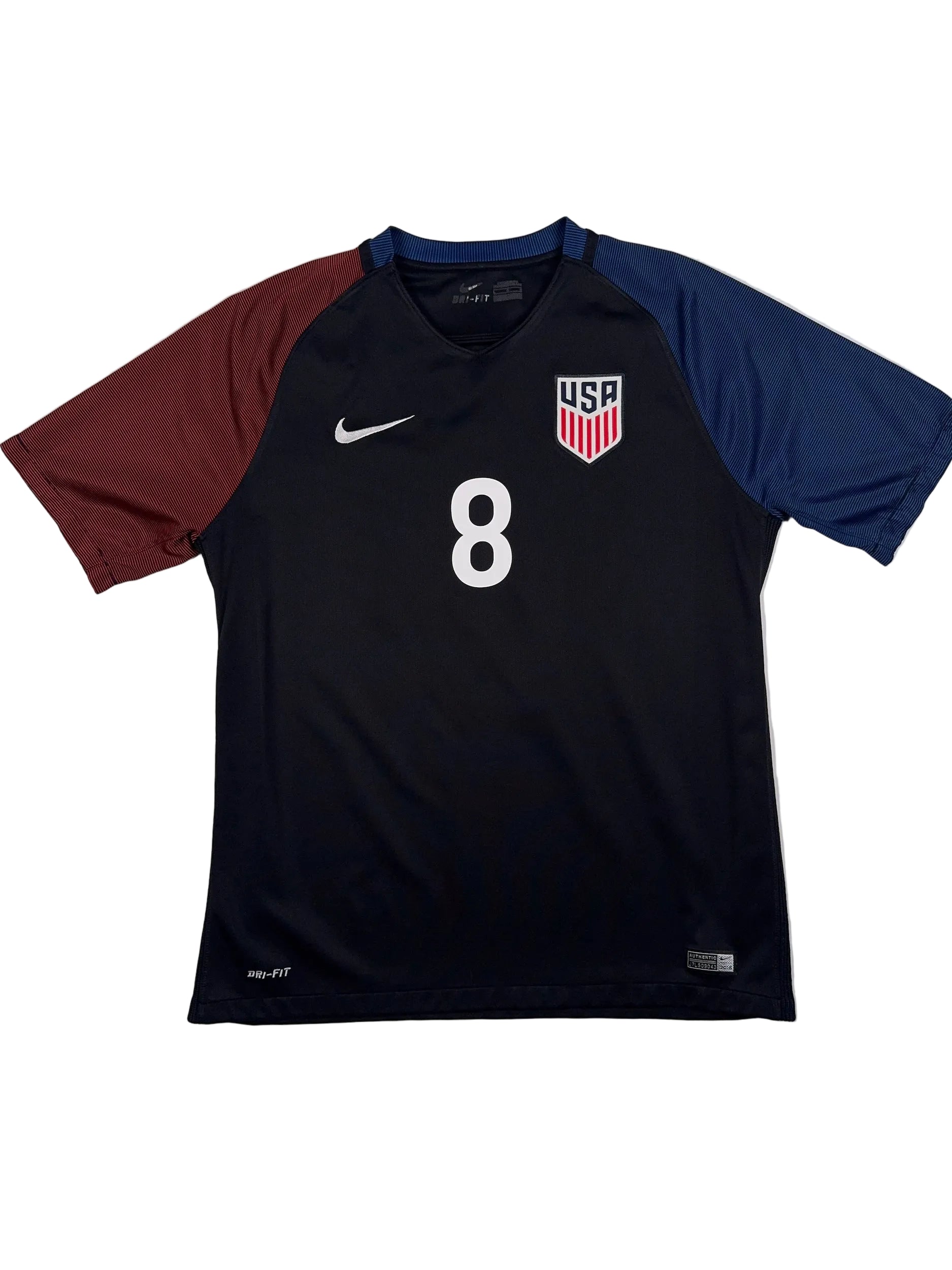 USA 2016/17 Clint Dempsey #8 Away Shirt - L