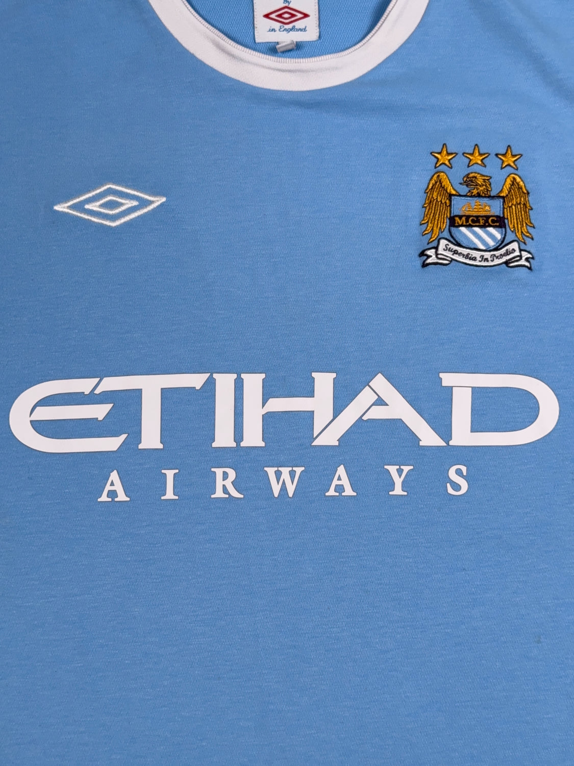 Manchester City 2008/09 Home Shirt - L