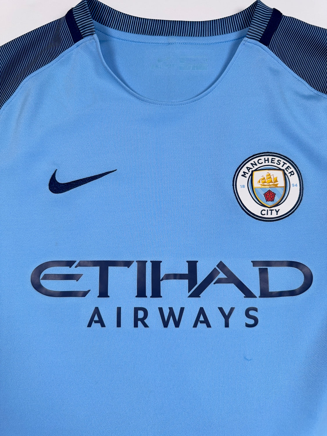 Manchester City 2016/17 Yaya Toure #42 Home Shirt - L
