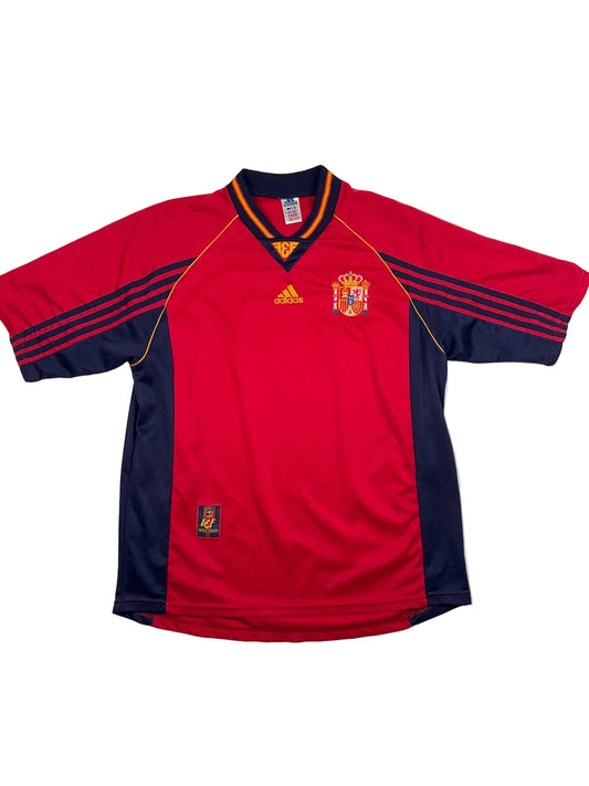 Spain 1998/00 Home Shirt - L