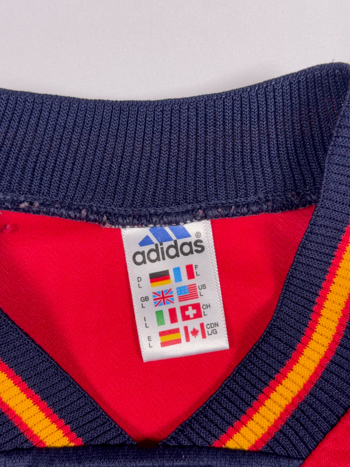 Spain 1998/00 Home Shirt - L