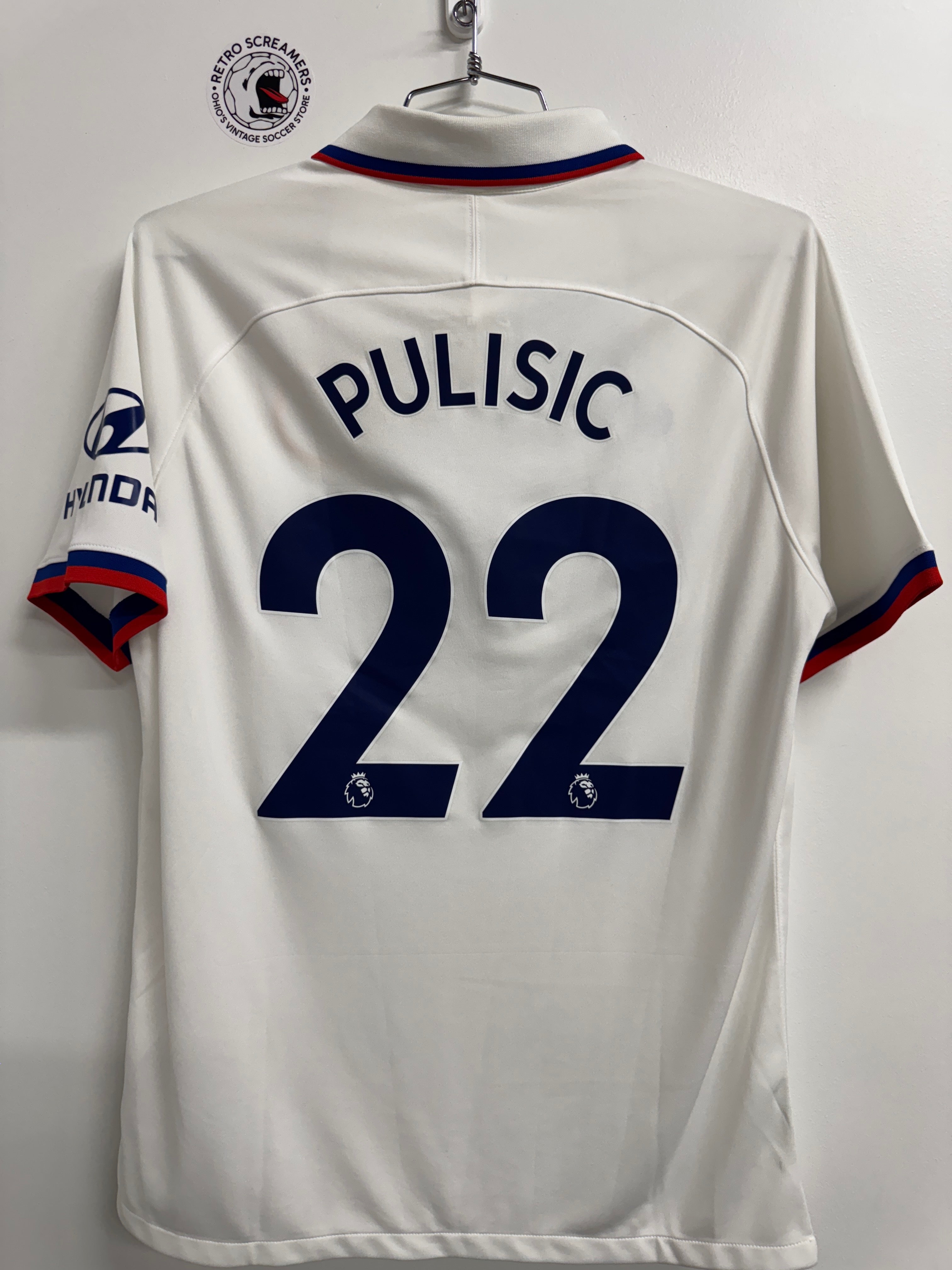 Chelsea 2019 Pulisic #22 Away Shirt - L