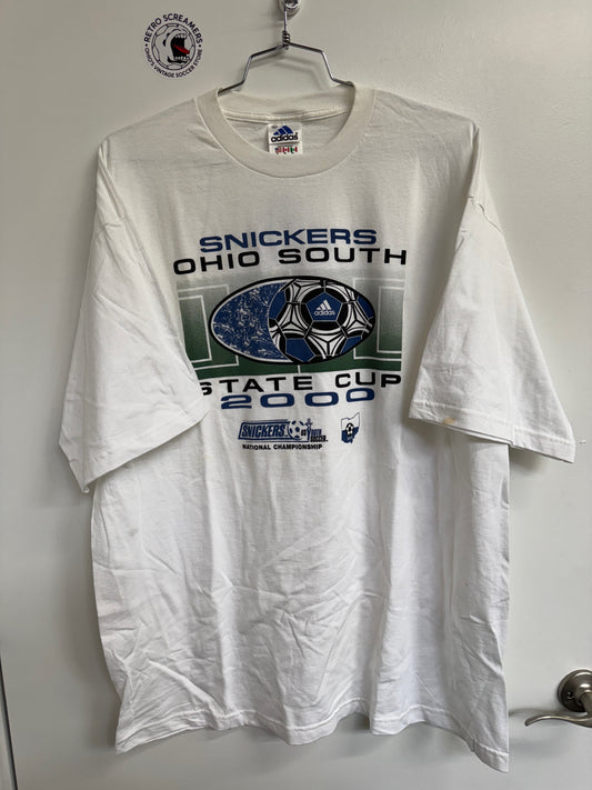 Vintage Snickers Ohio South State Cup Tee | Retro Screamers