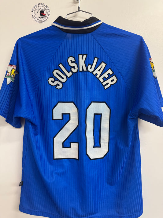 Manchester United 1996 Solskjaer #20 3rd Shirt - M