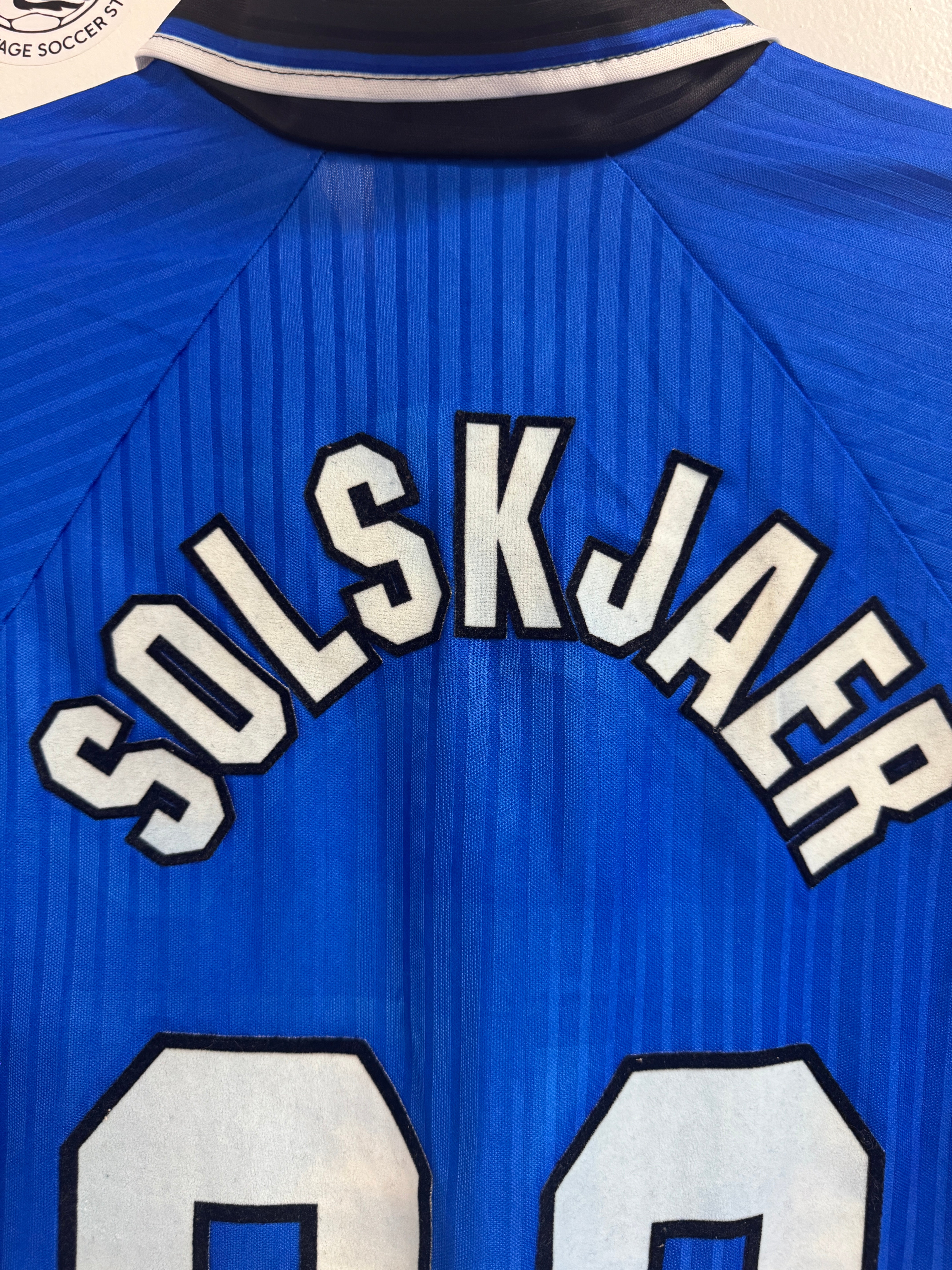 Manchester United 1996 Solskjaer #20 3rd Shirt - M