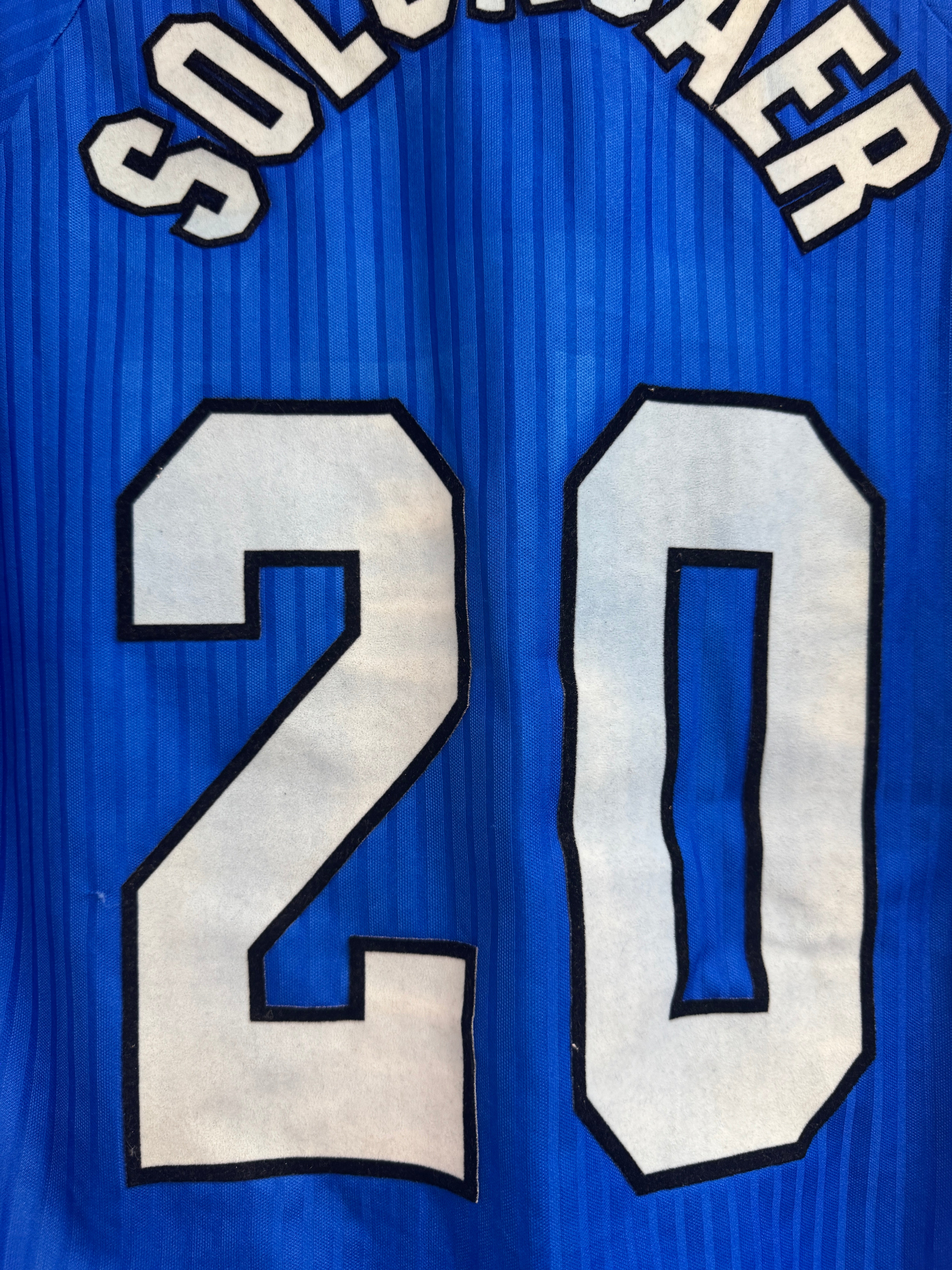 Manchester United 1996 Solskjaer #20 3rd Shirt - M