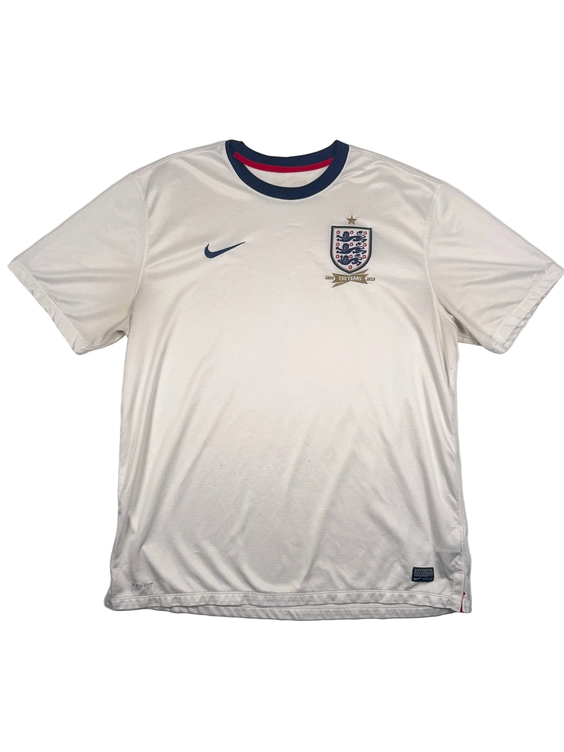 England 2013/14 Home Shirt - XL