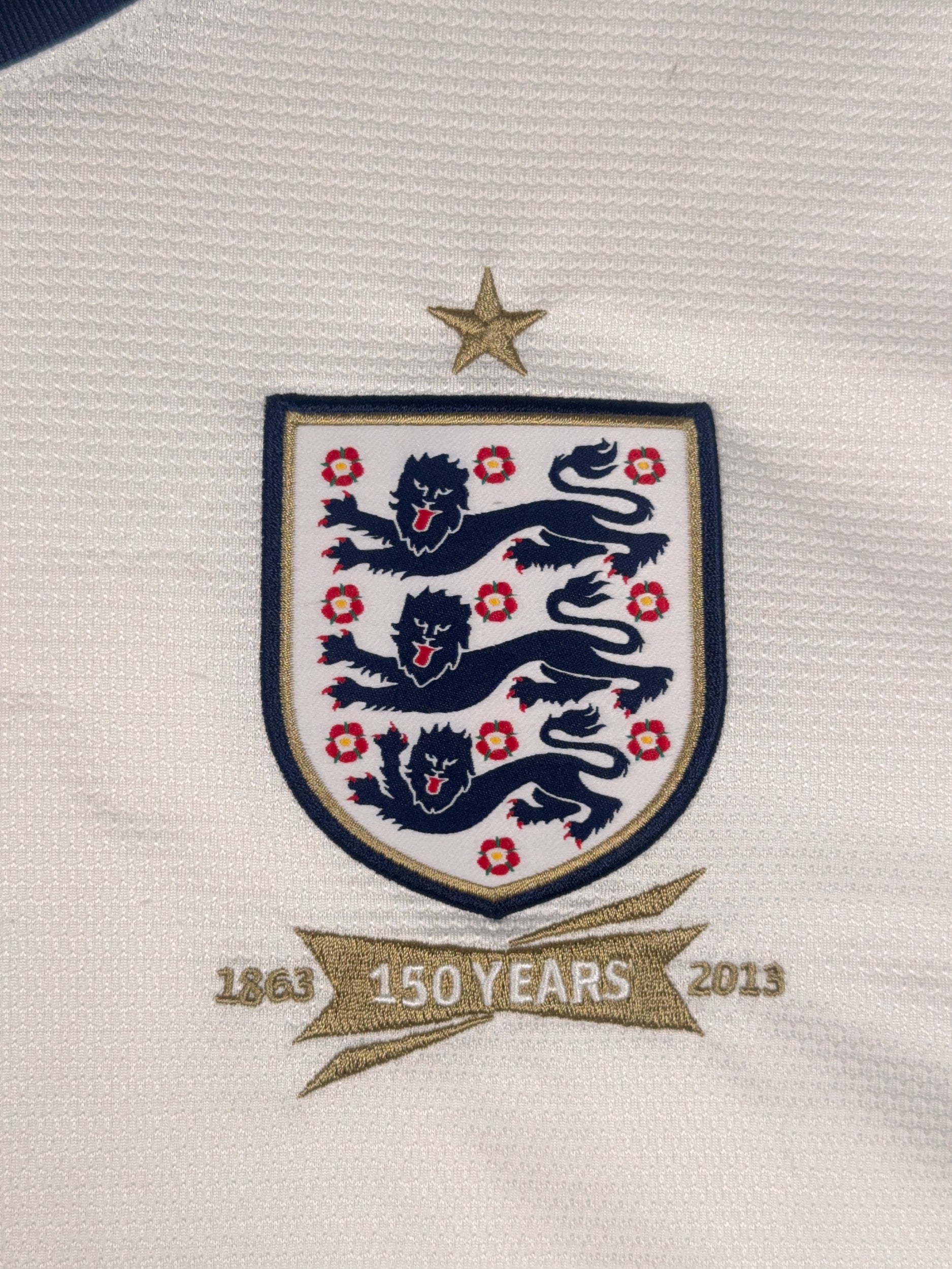 England 2013/14 Home Shirt - XL