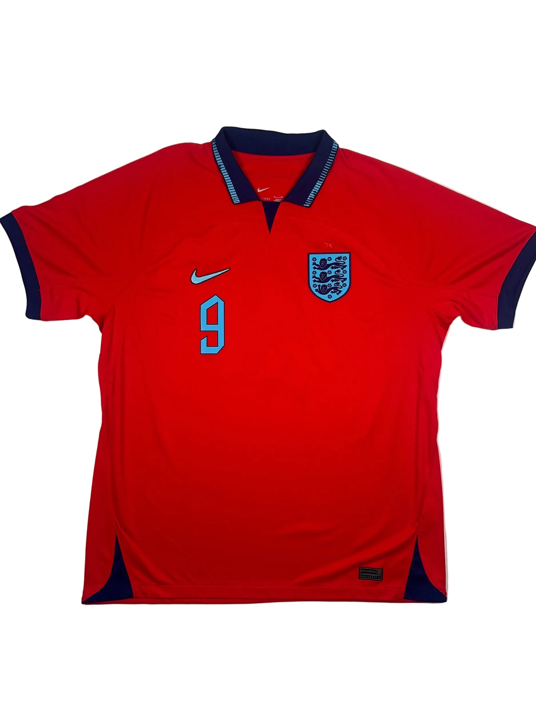 England 2022/23 Harry Kane #9 Away Shirt - XL