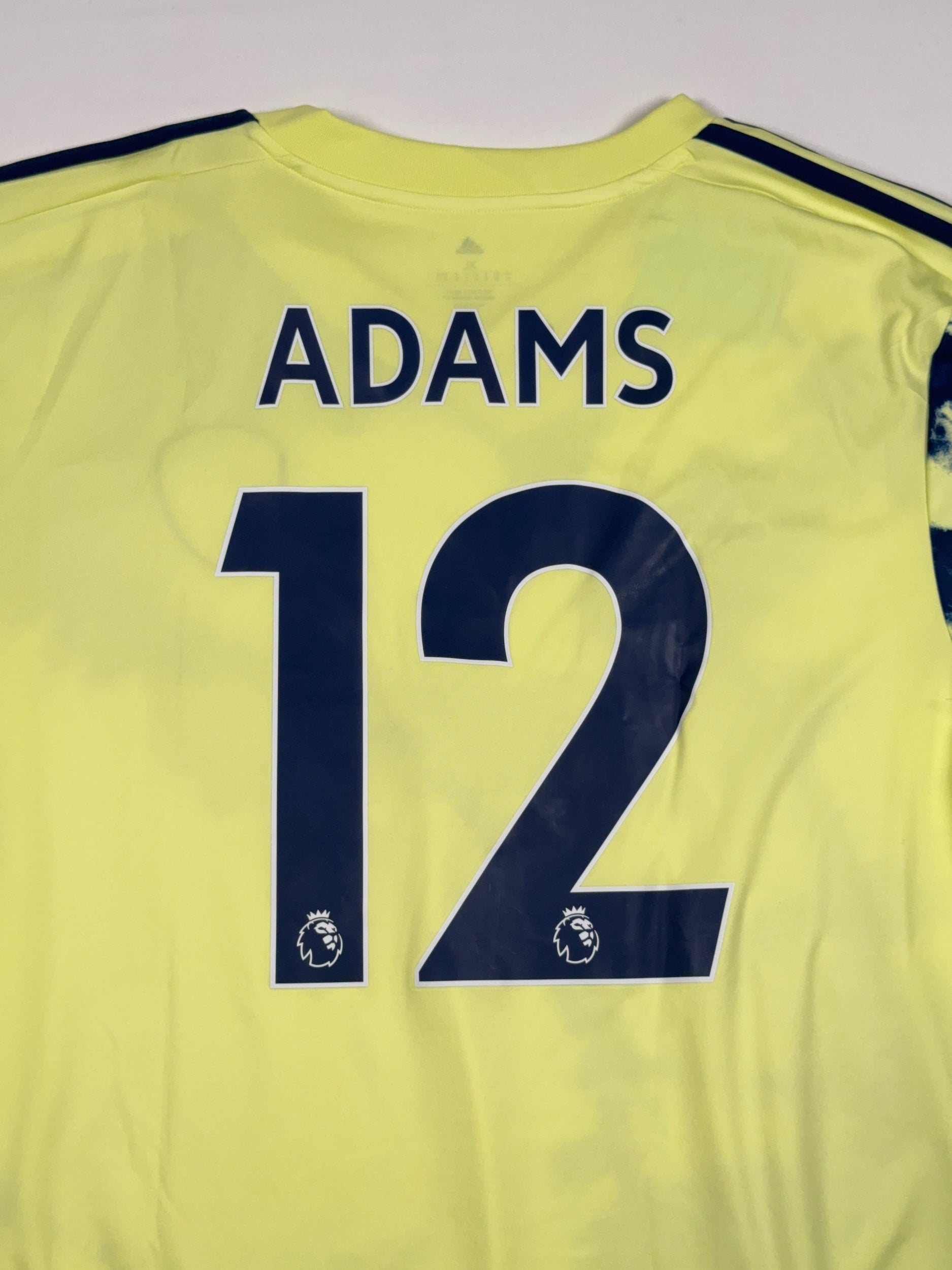 Leeds United 2022/23 Tyler Adams #12 Away Shirt - XL