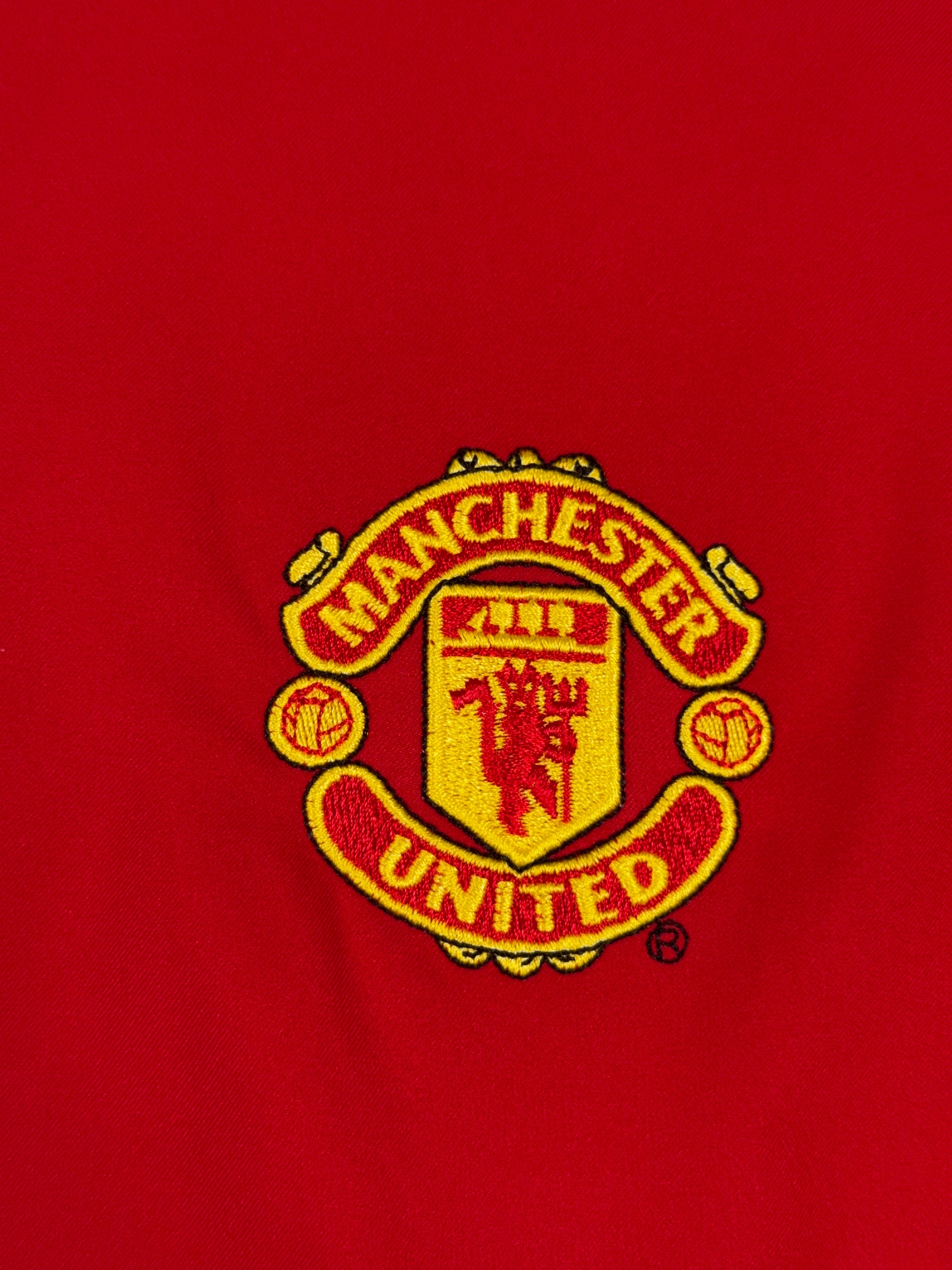 Manchester United 2002/04 Ryan Giggs #11 Longsleeve Home Shirt - L