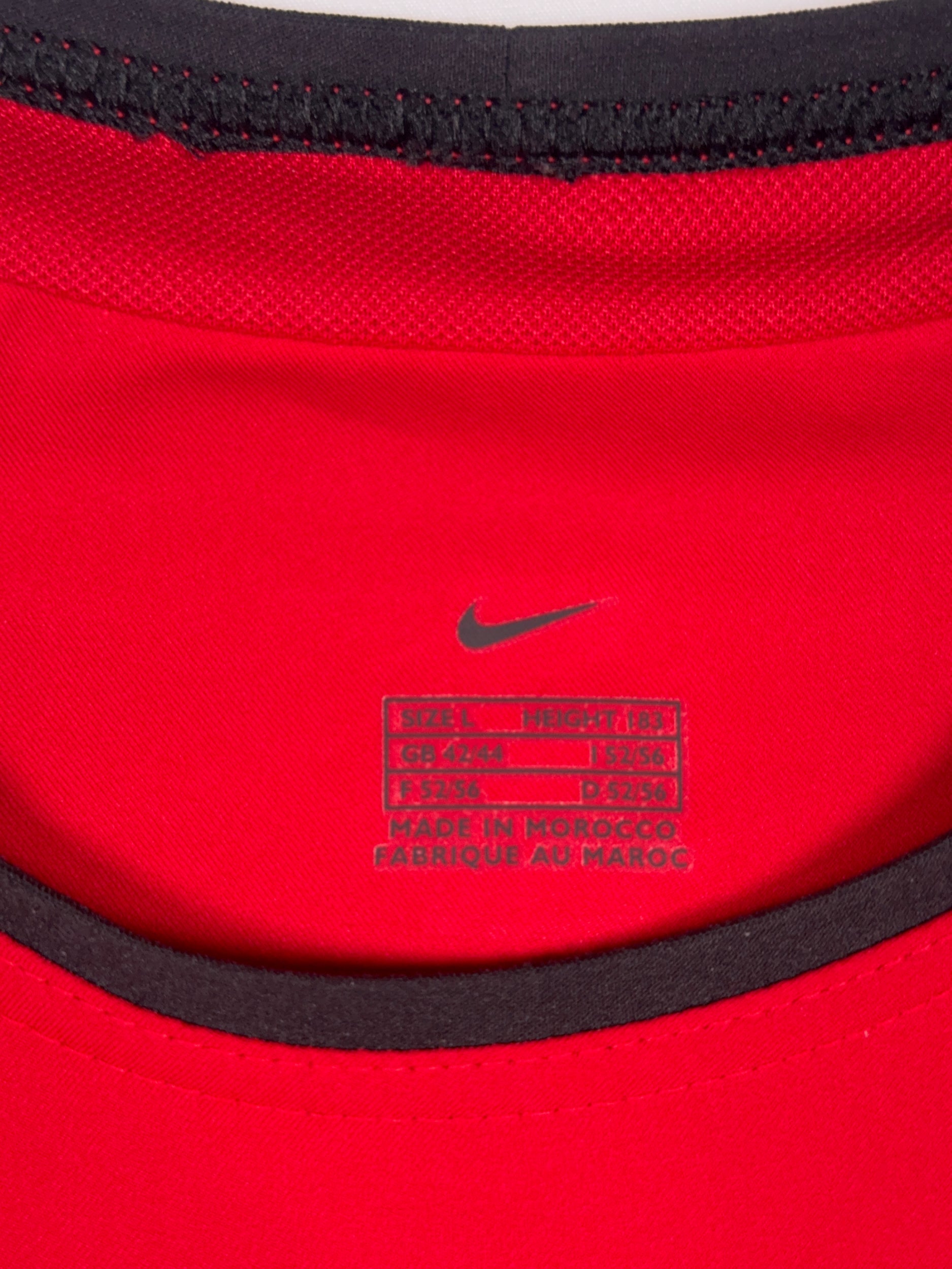 Manchester United 2002/04 Ryan Giggs #11 Longsleeve Home Shirt - L