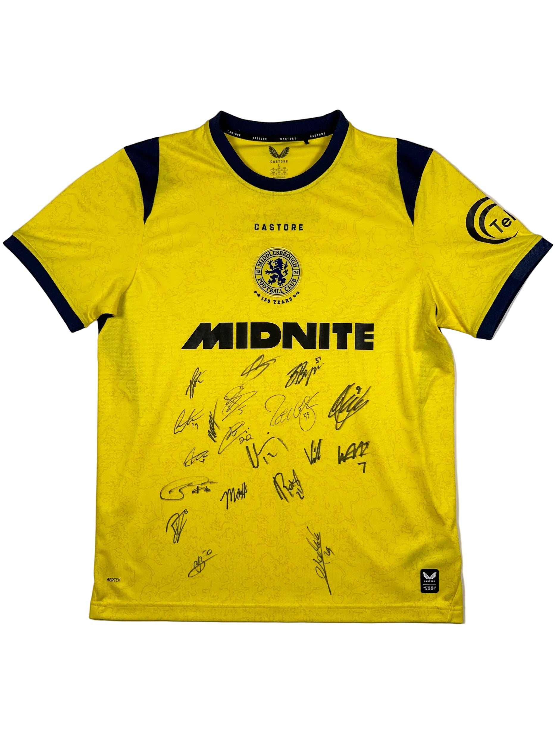 Middlesbrough 2026/27 Team Signed Third Shirt - L