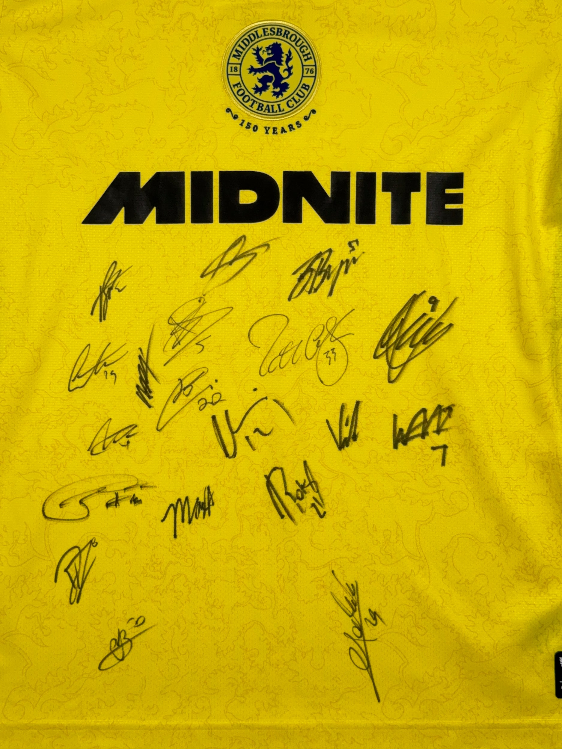 Middlesbrough 2026/27 Team Signed Third Shirt - L