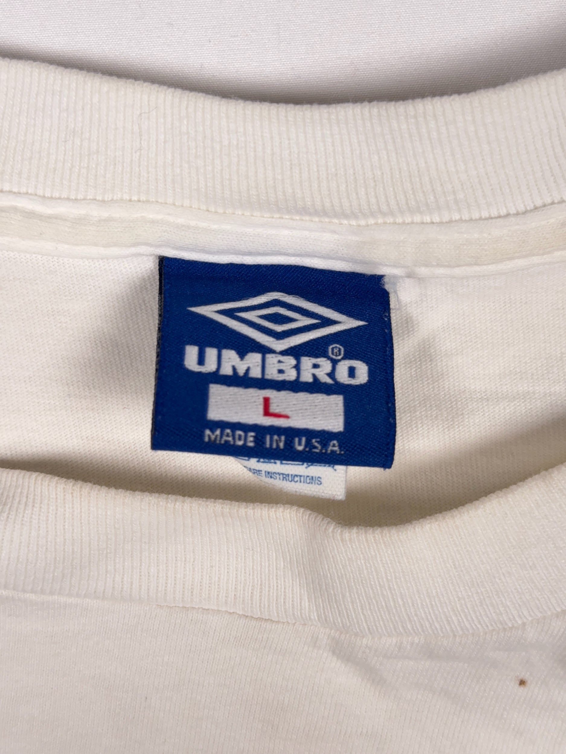 USA 94 World Cup Soccer Eagle Umbro Vintage Single Stitch Tee - L