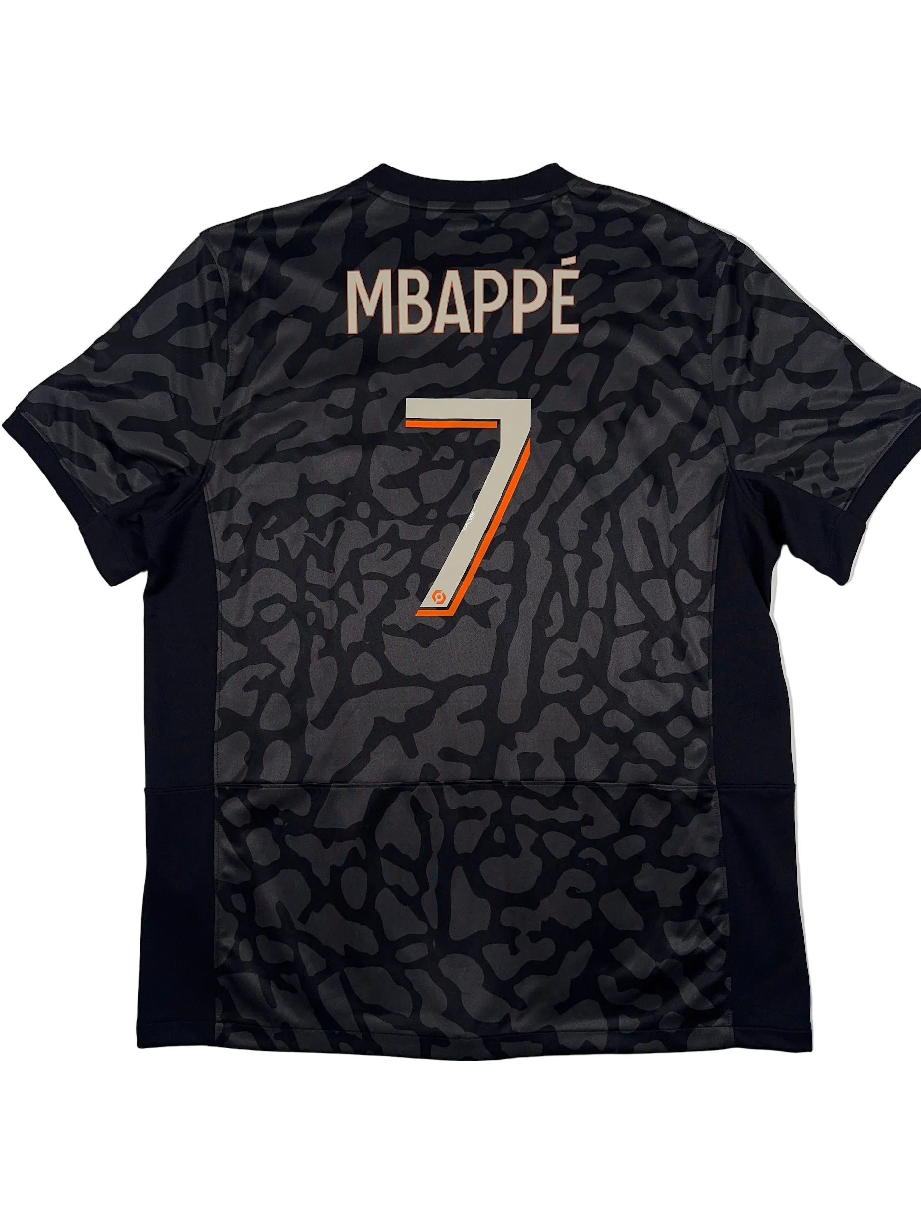 PSG 2023/24 Kylian Mbappe #7 Third Shirt - XL