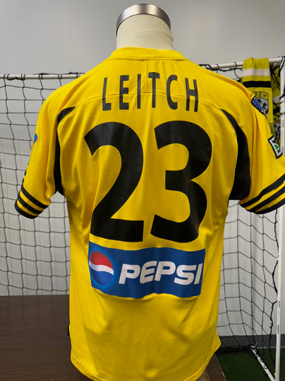 Columbus Crew 2002 Leitch #23 Home Match Issue - M