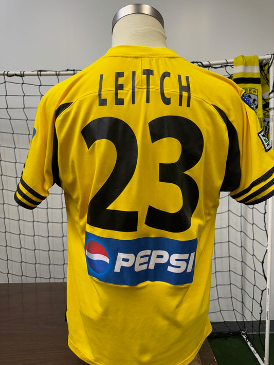 Columbus Crew 2002 Leitch #23 Home Match Issue - M